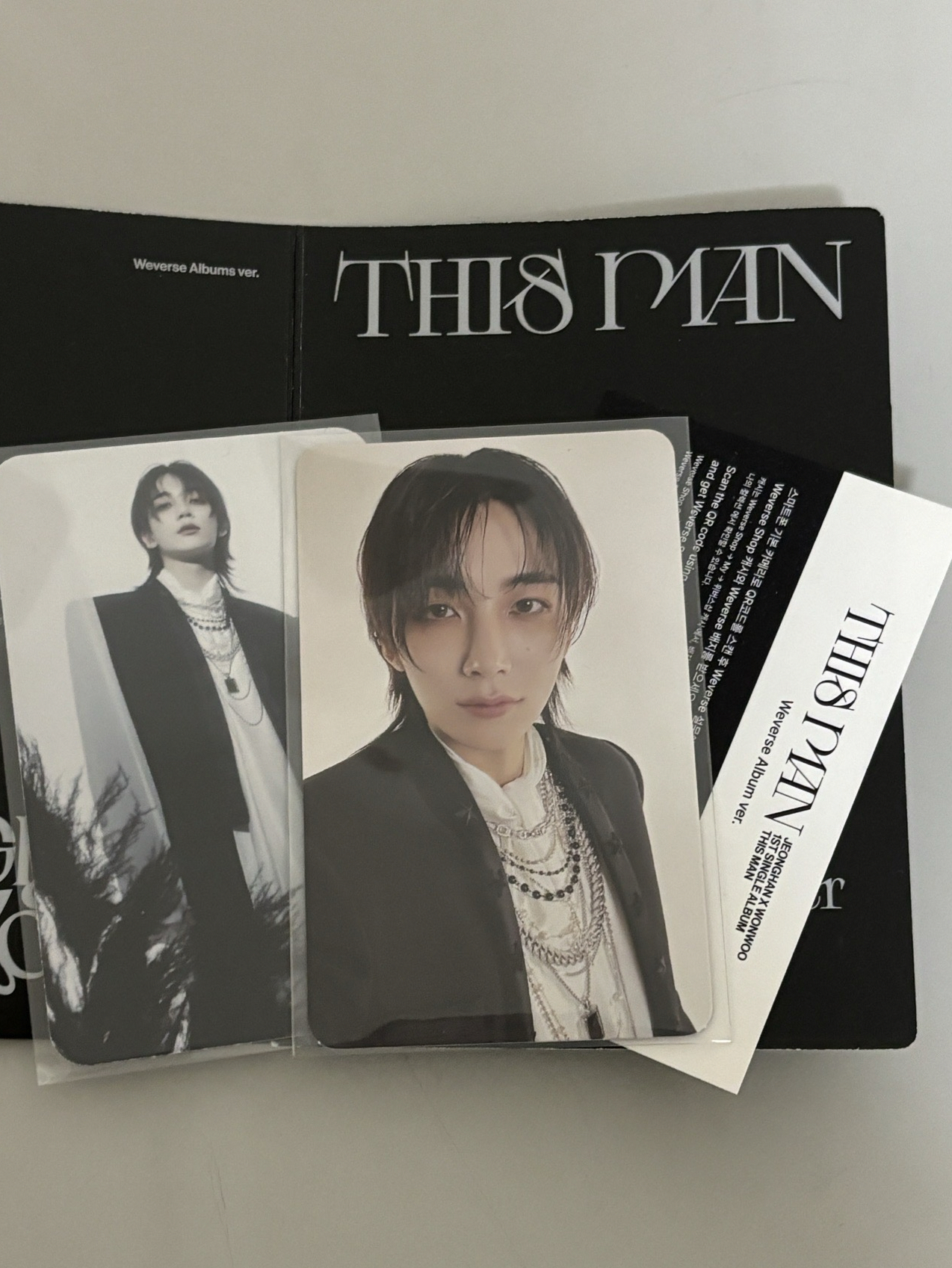 THIS MAN 專輯卡 JxW｜THIS MAN｜WVS電子專 ver