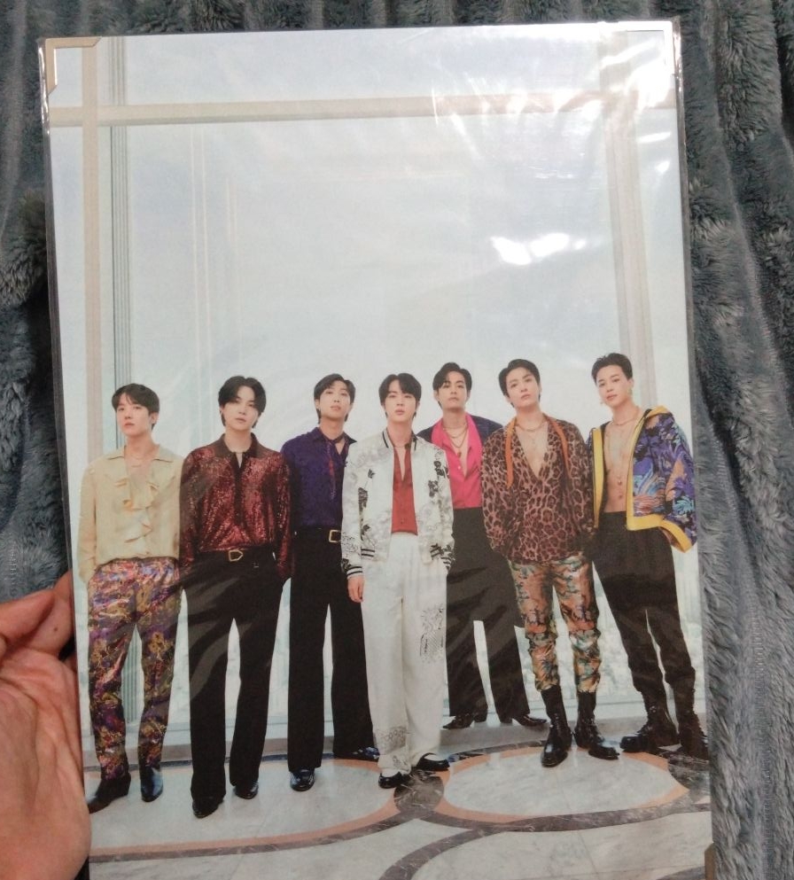 BTS 團體相框兩個不拆 