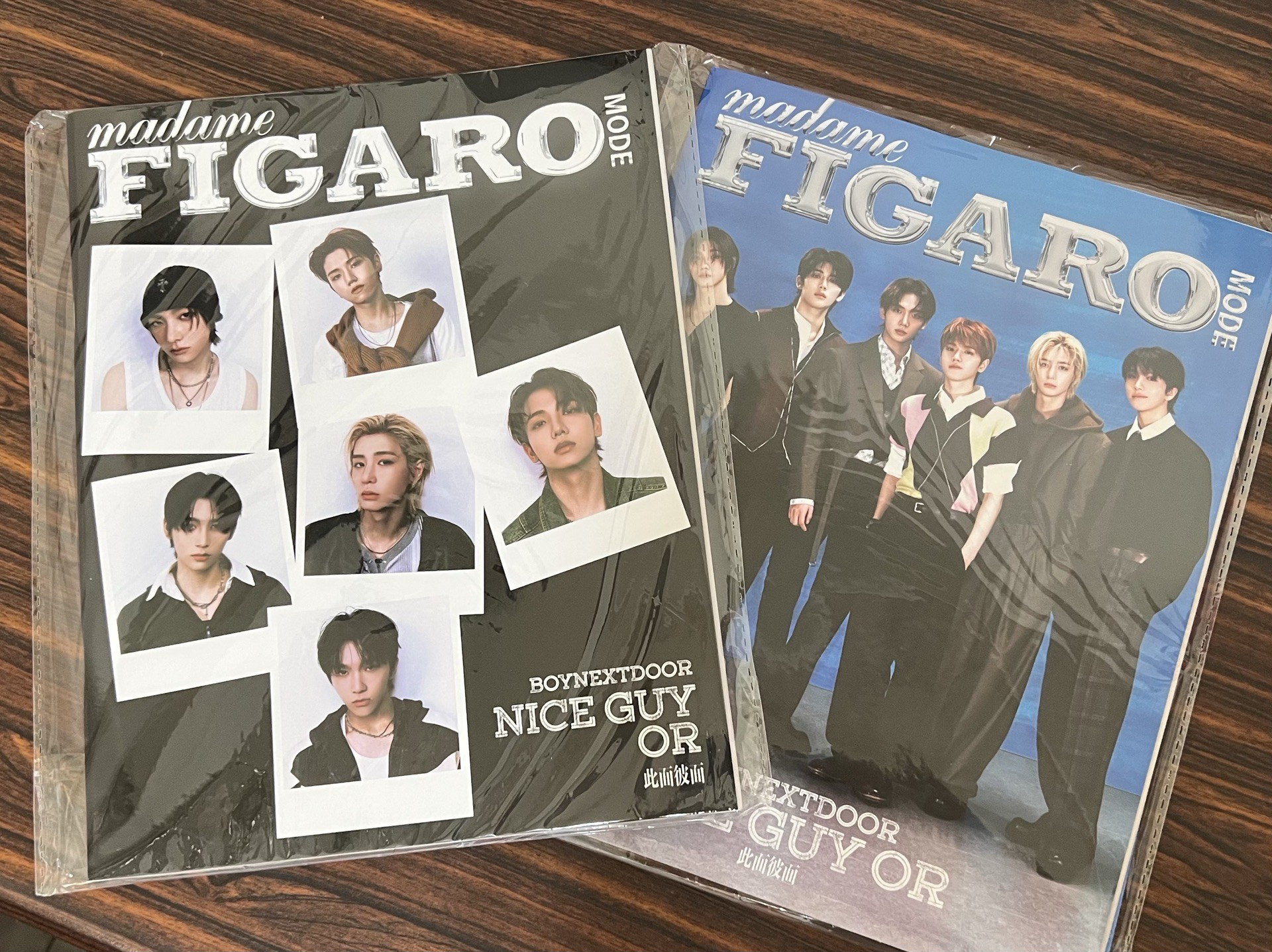 費加羅雜誌A、B版含海報