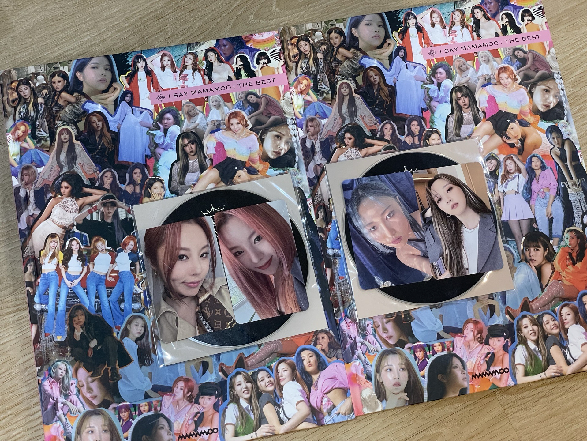 I say Mamamoo:the best已拆全專