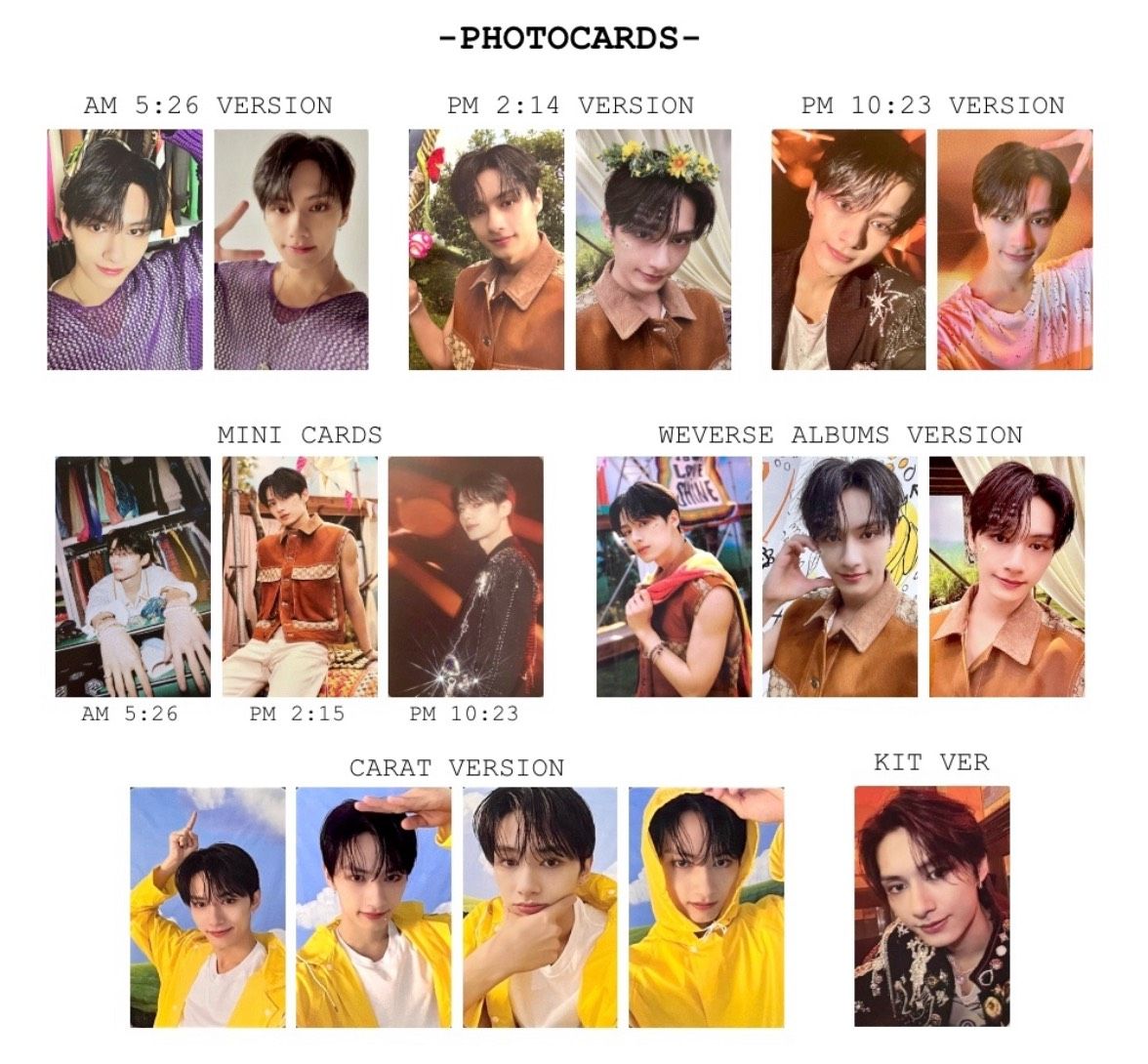Seventeen 俊 克拉盤專卡