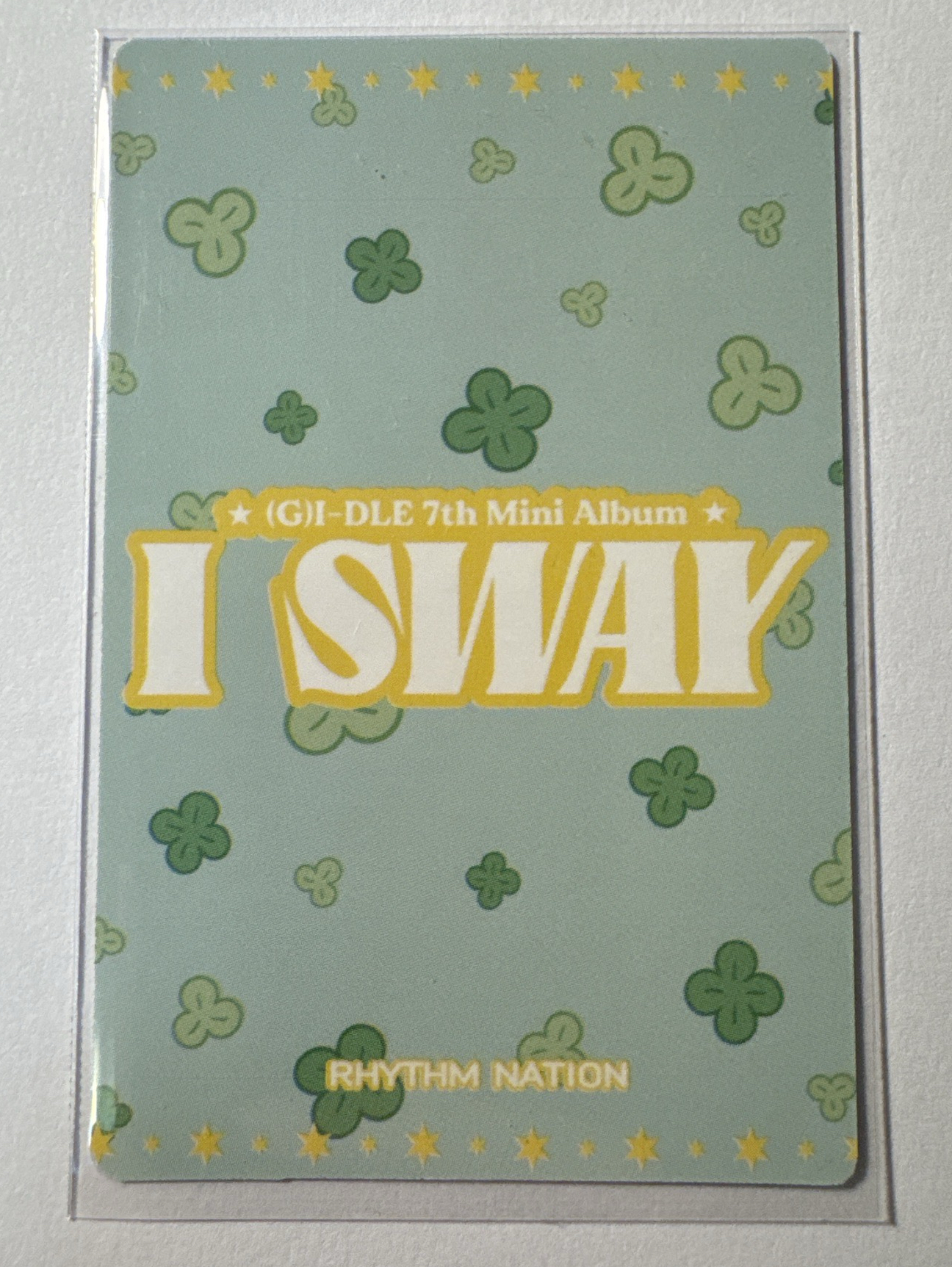 i-dle 舒華 <I SWAY>特典卡