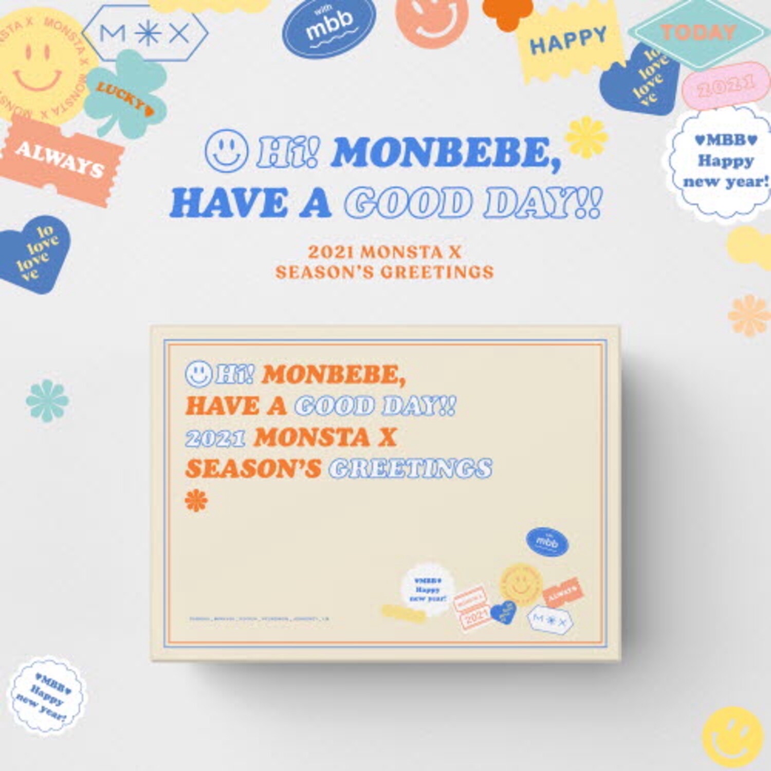 2021 SEASON'S GREETINGS <Hi! MONBEBE, HAVE A GOODDAY!>