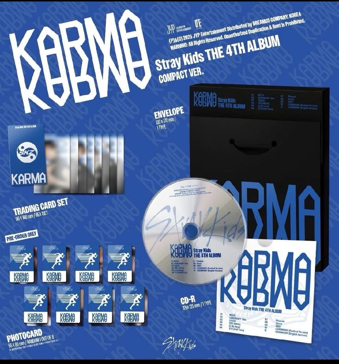 (全新未拆) KARMA 專輯 信封版 Compact ver.