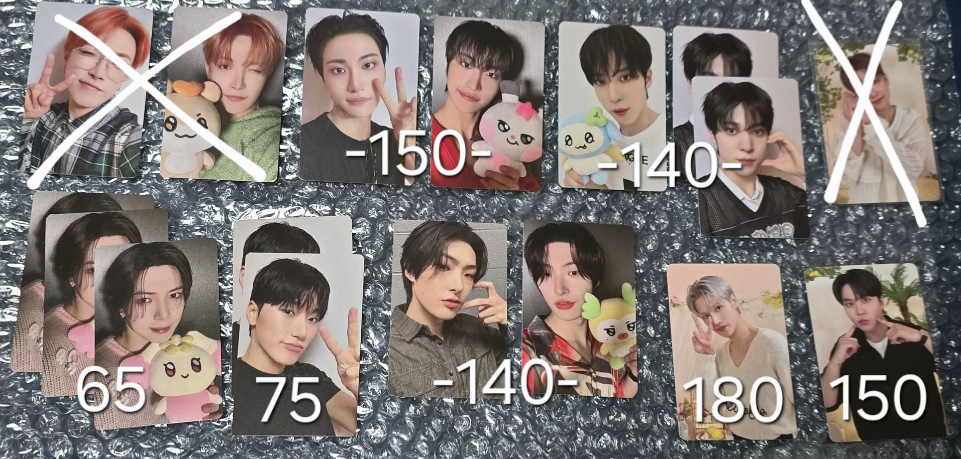 ATEEZ x LINE FRIENDS MIGHTEEZ 卡包卡/滿額卡 ⚠️非現⚠️