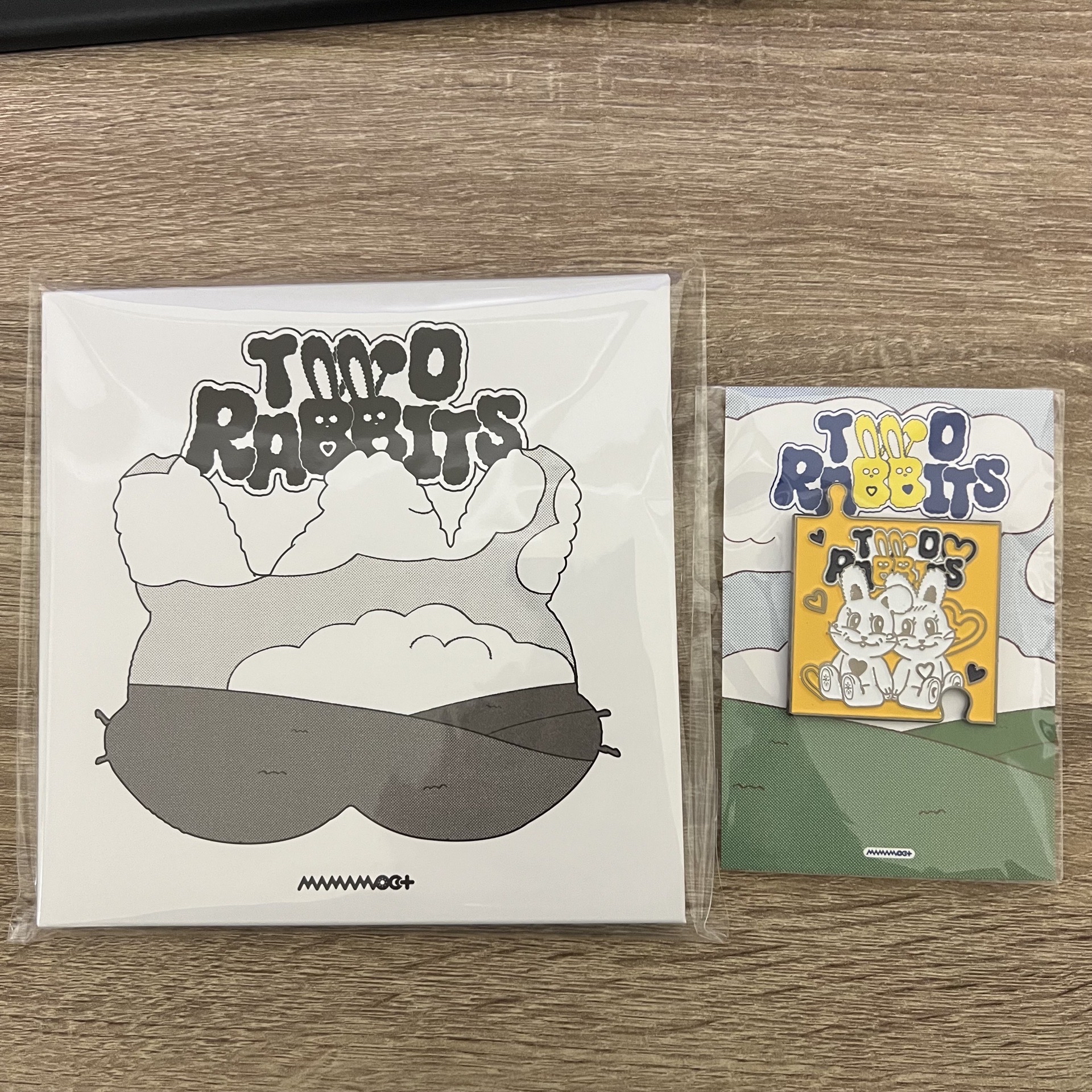 Mamamoo+ 媽媽木 小分隊 Two Rabbits 周邊 絲巾/手帕