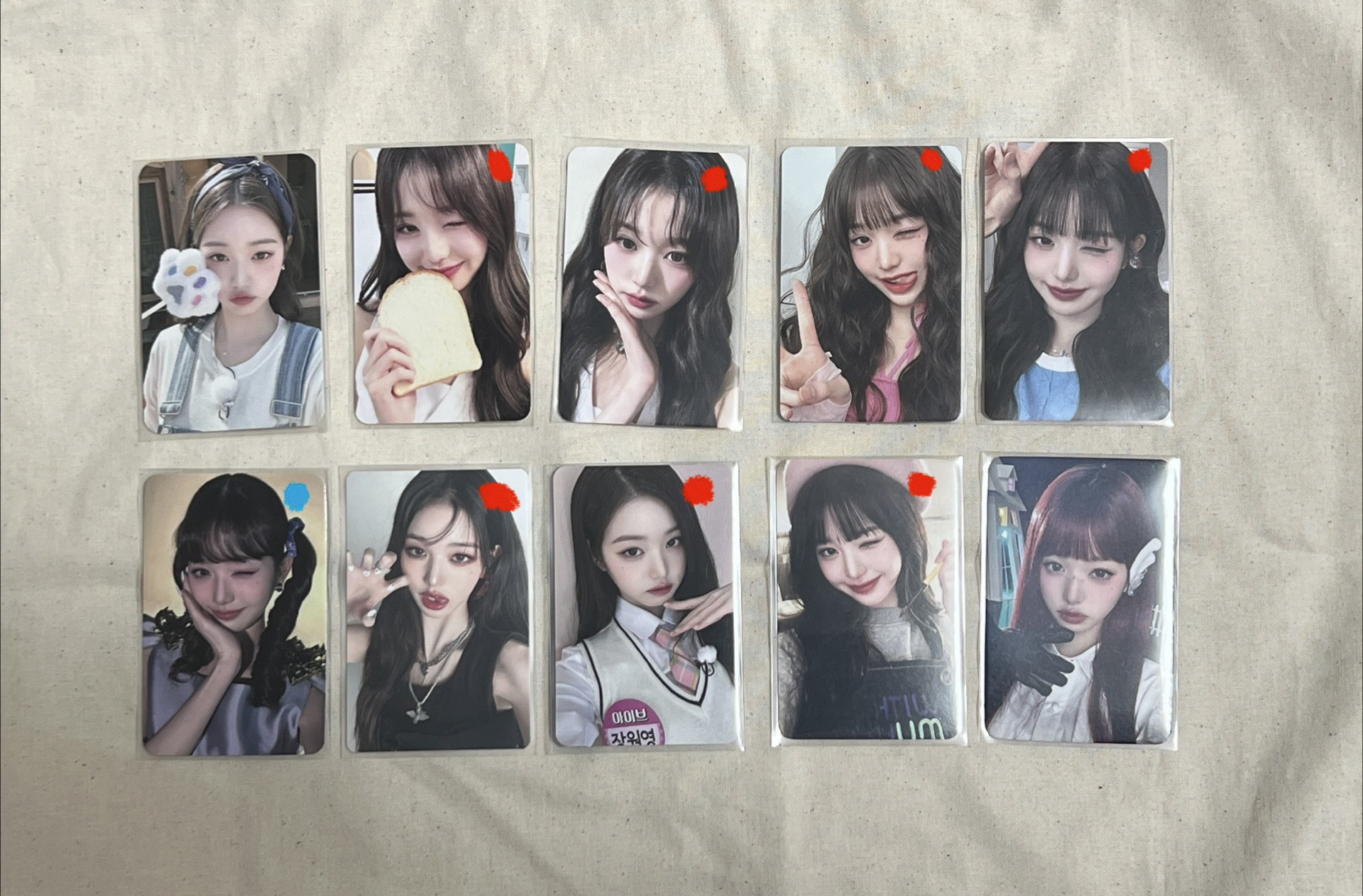 IVE 各成員特典（快來尋寶）