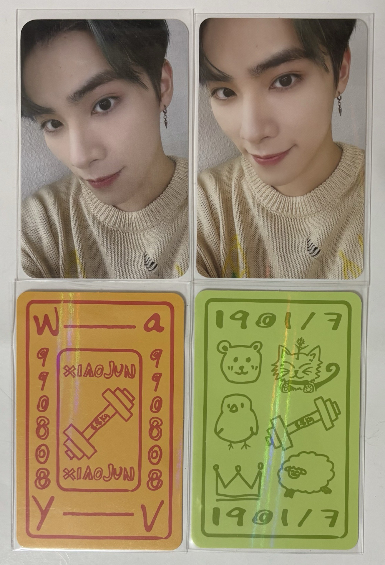 XIAOJUN | 三週年幸運卡 項鍊卡