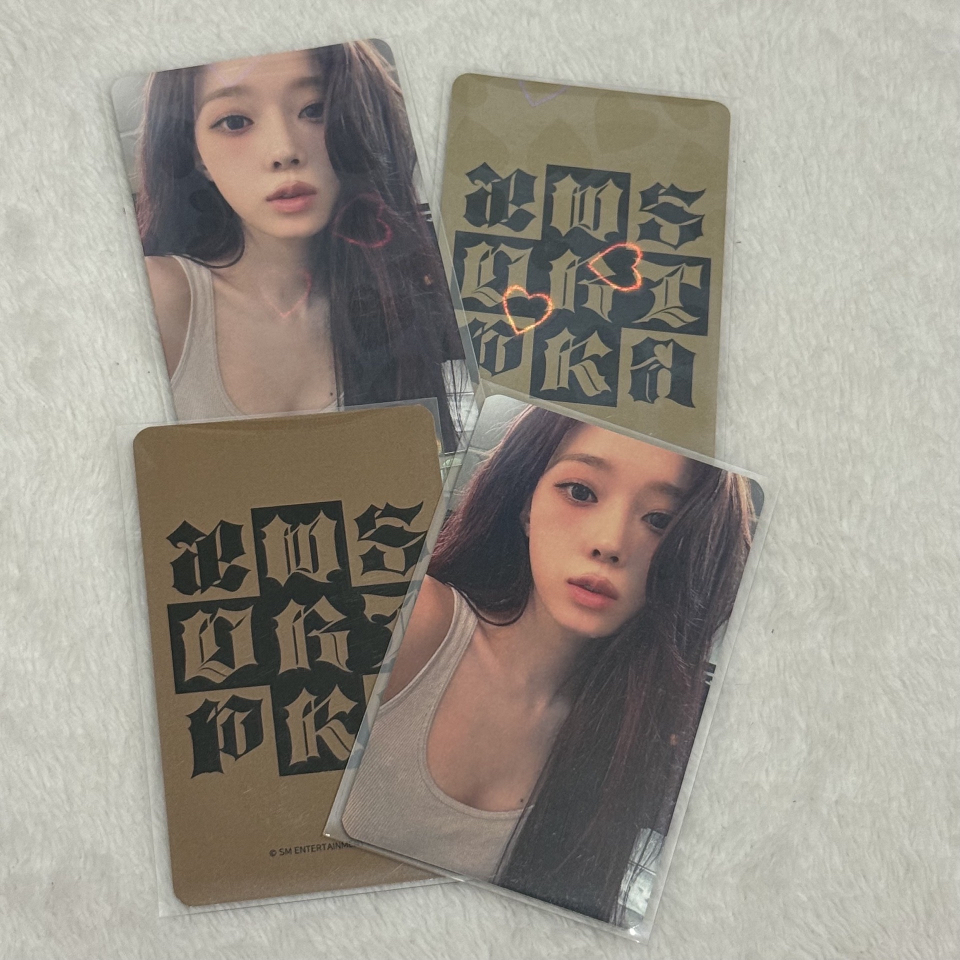 dirty work ia幸運卡冬 winter 愛心閃卡