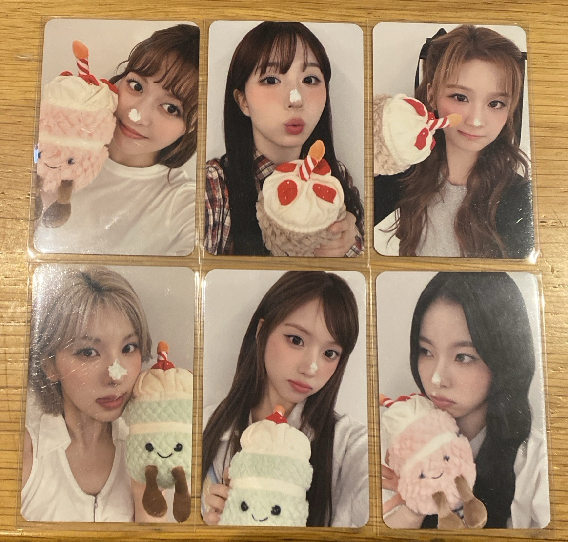 NMIXX ms特典卡 蛋糕一套