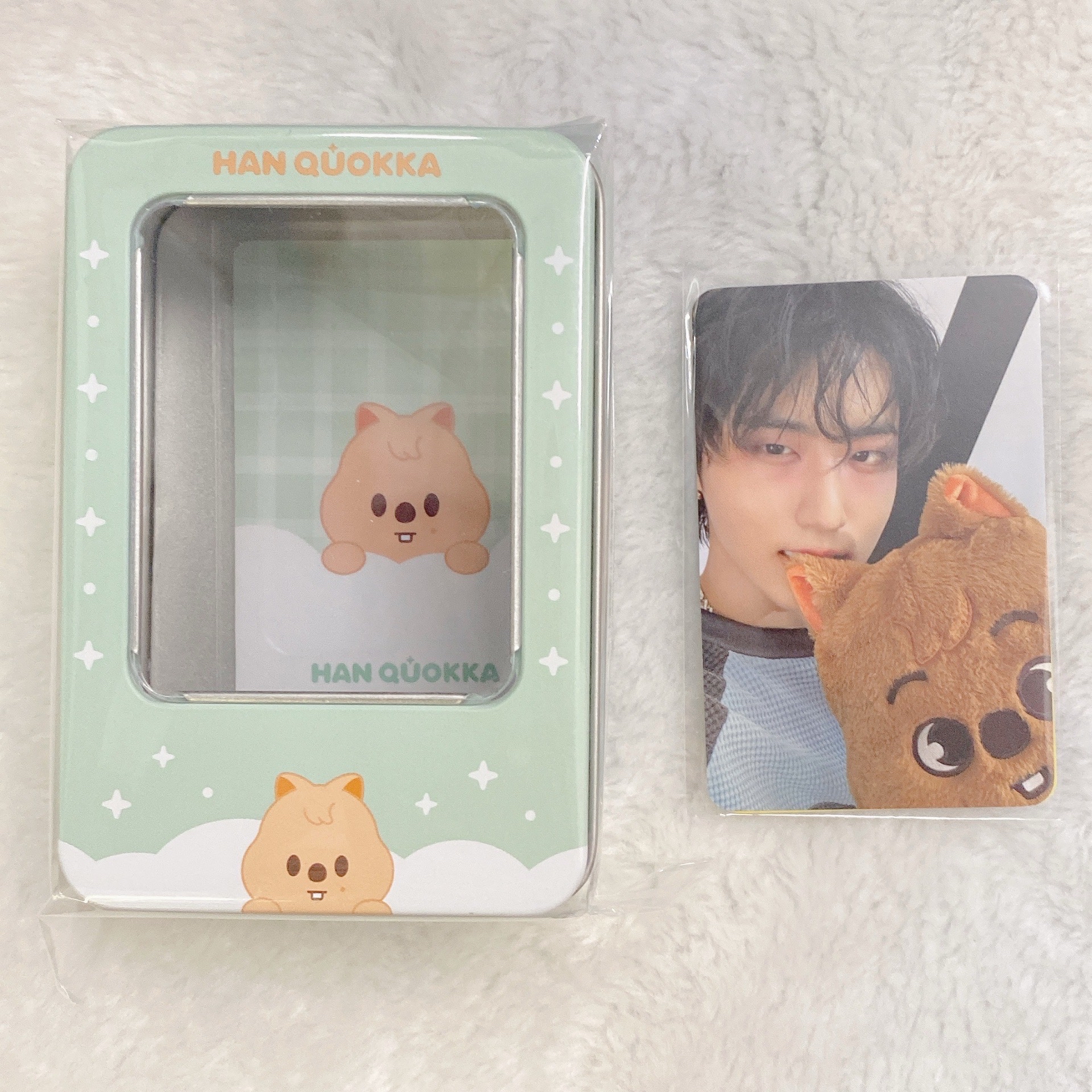 SKZ安可快閃店鐵盒（含鐵盒卡）+快閃店線下滿額卡