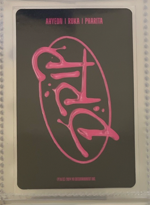 Babymonster DRIP 專輯卡 JC版專卡 RuPhaJung