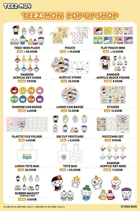 TEEZMON POPUP SHOP 2023