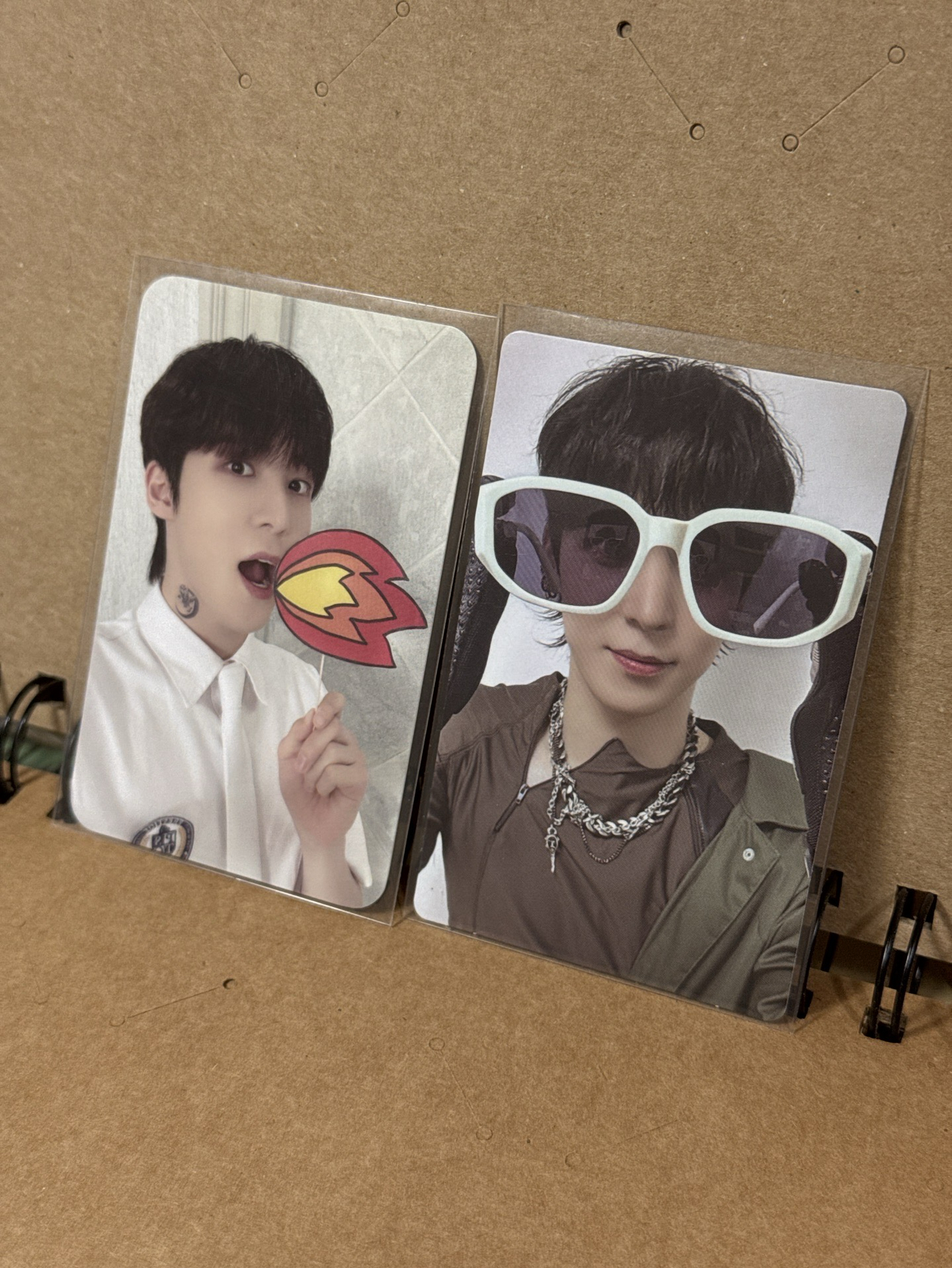 ATEEZ 潤浩 專卡 大眼鏡