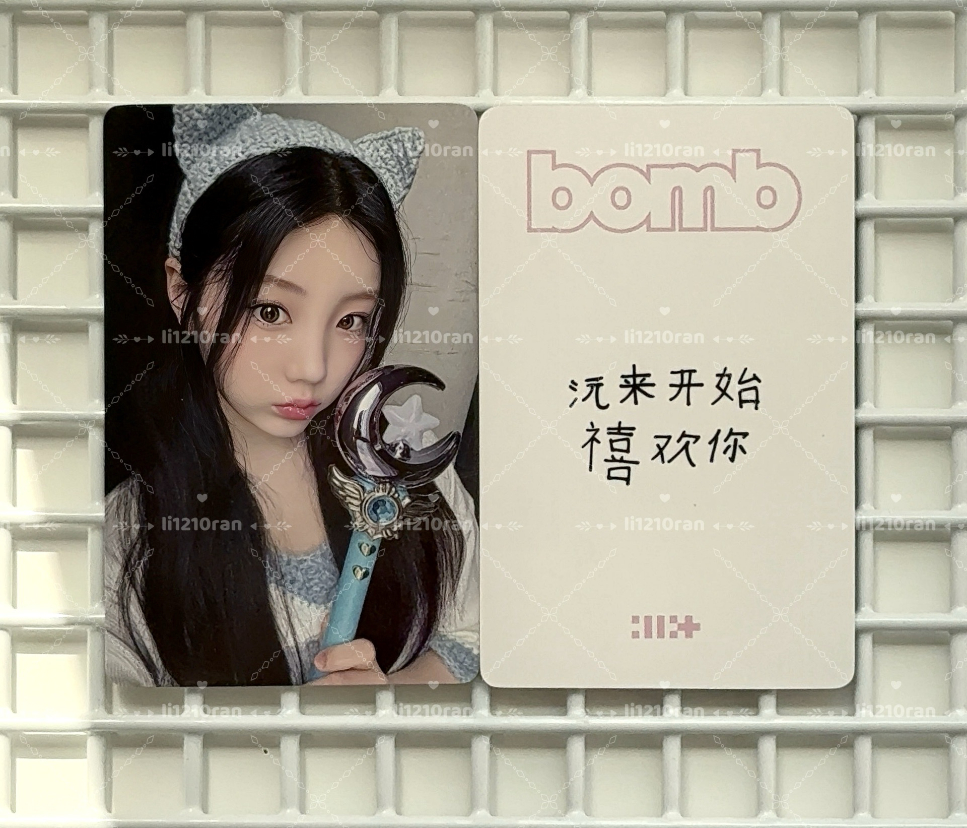 ILLIT WONHEE MINI3 一直娛幸運卡6.0