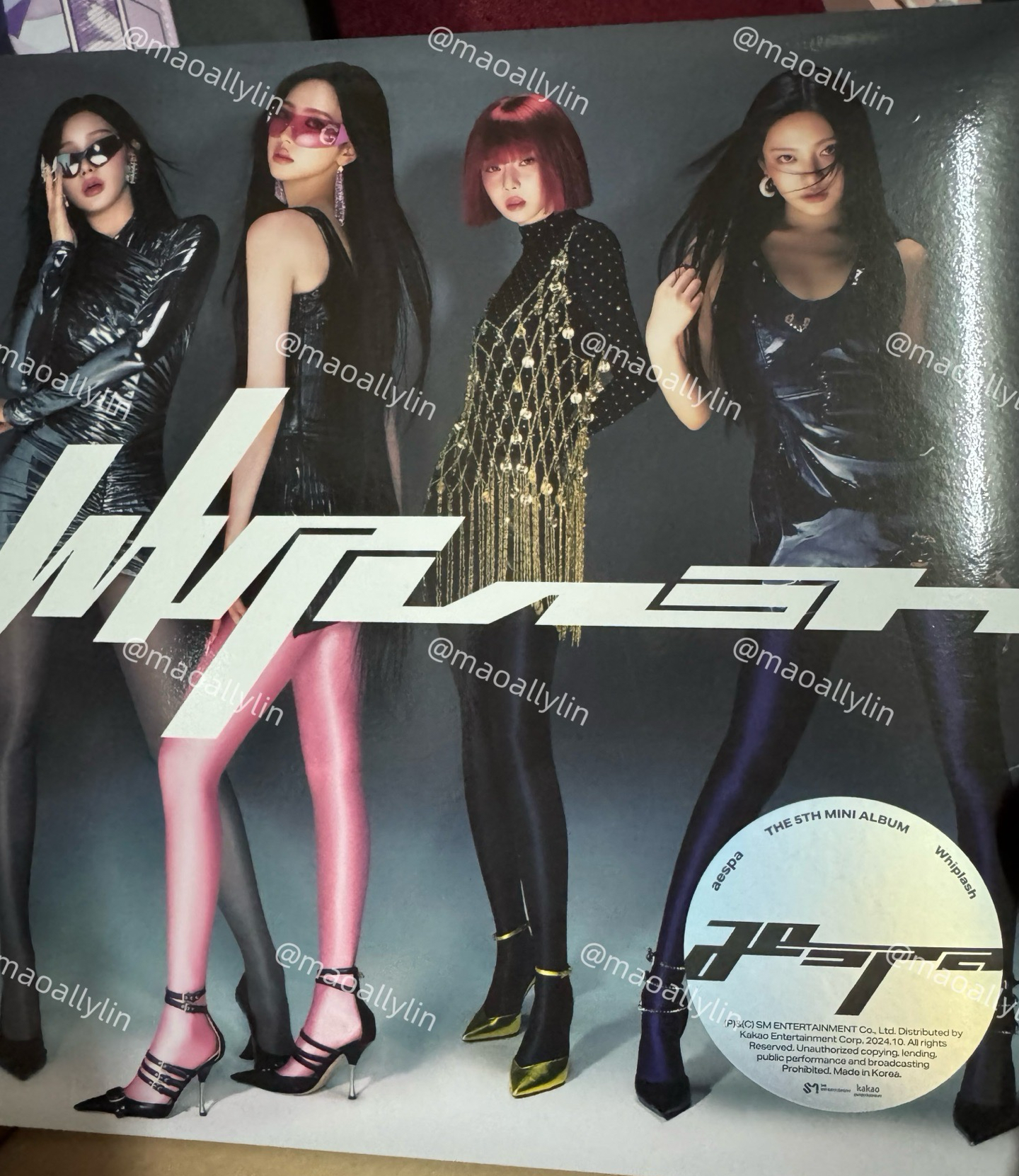 aespa whiplash speed 團封 空專