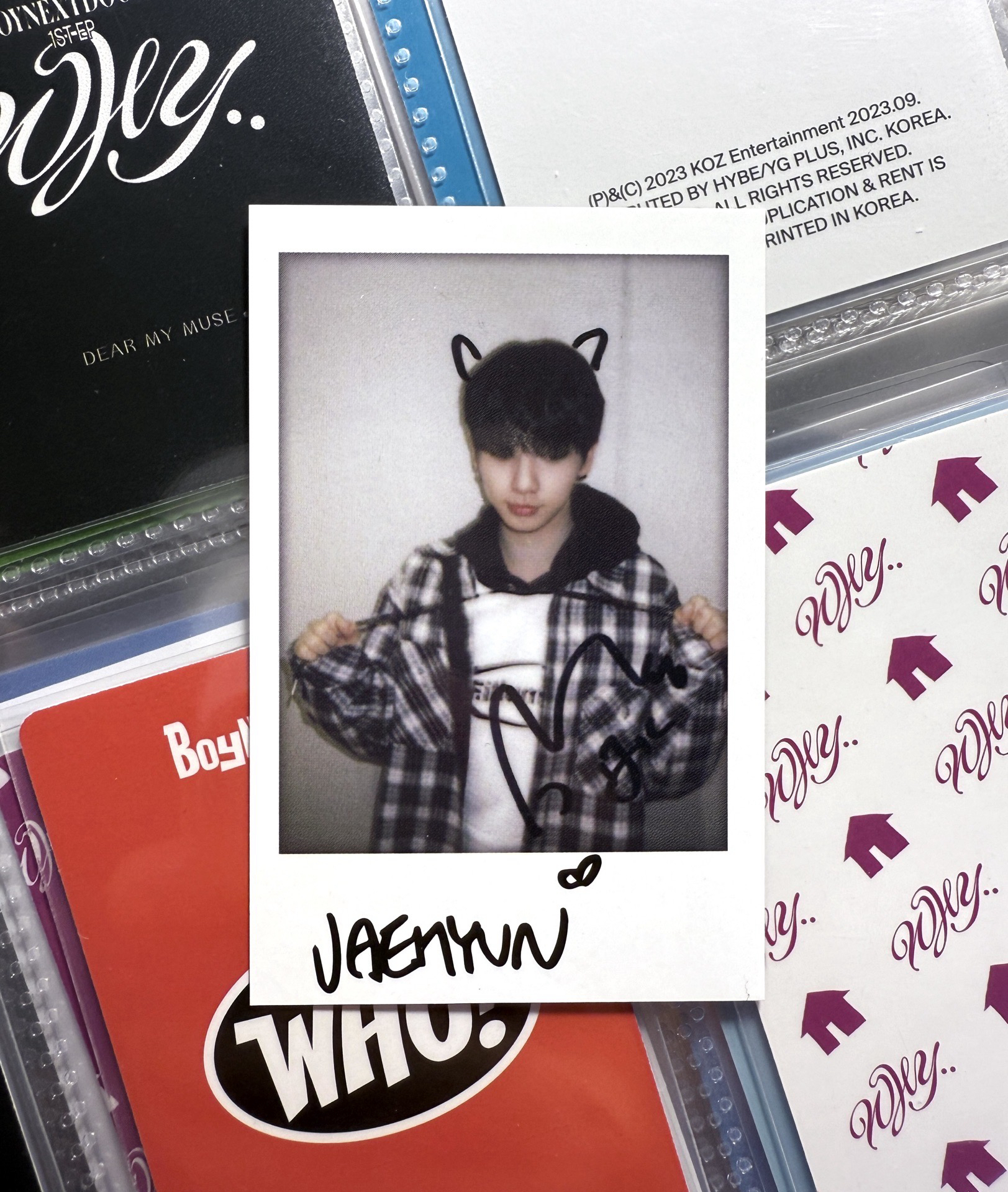 HOW? 咖啡快閃拍立得 狗耳明宰鉉