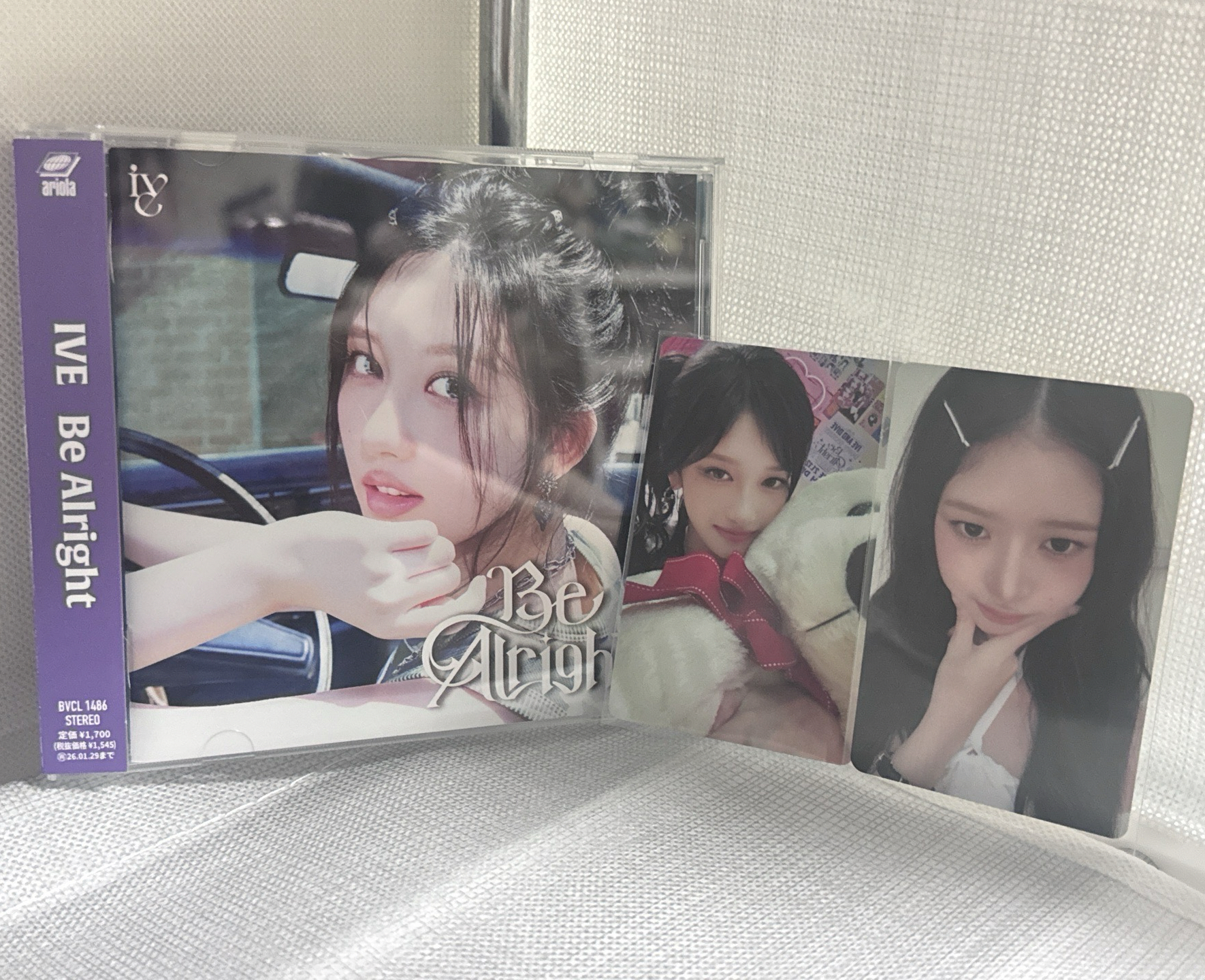 🐿️秋❤️Be Alright 專輯 單人封面（含特典卡）