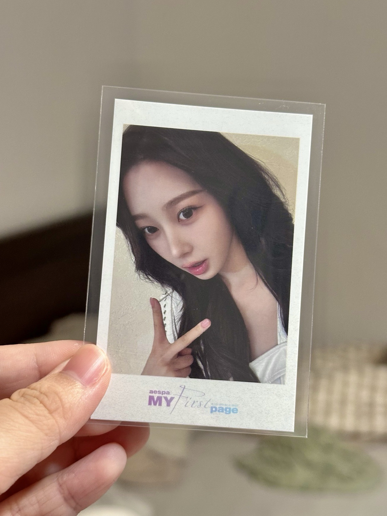 My First Page電影隨機拍立得卡 Giselle