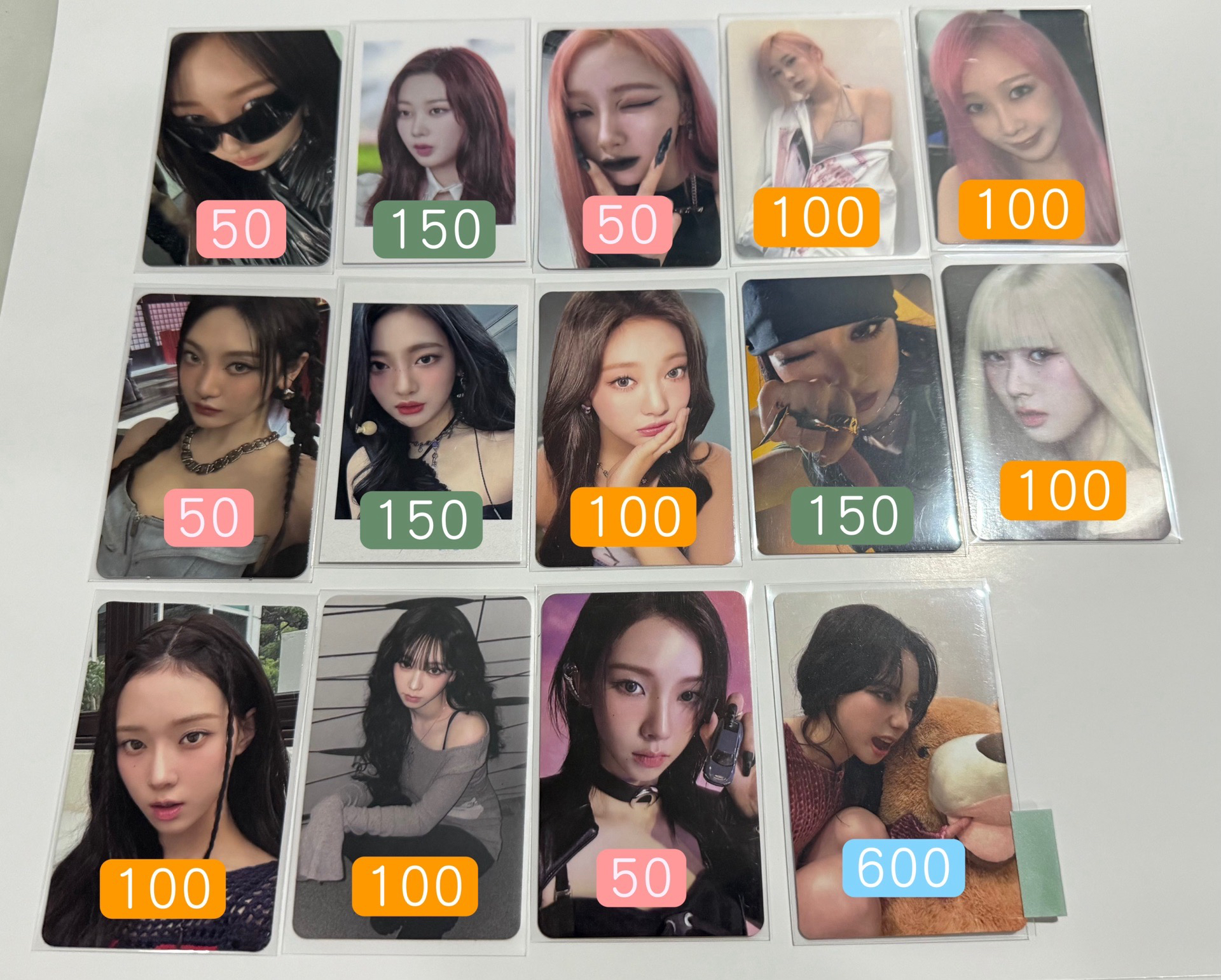 aespa 小盤 出 隨機卡/專卡/電影卡/特典卡/華納