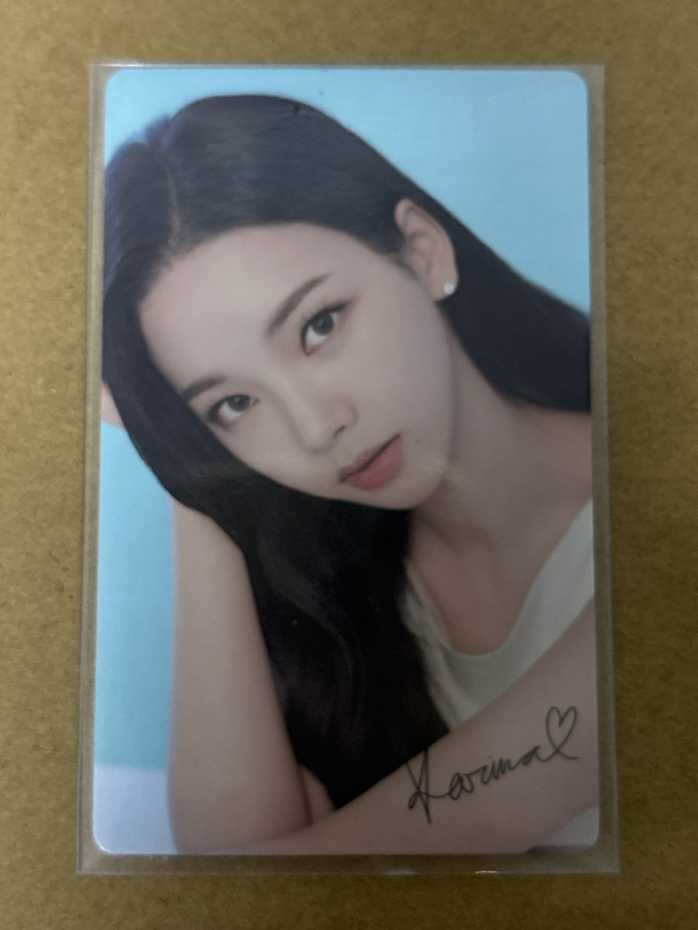 aespa Karina 柚子 代言卡 mediheal2.0柚
