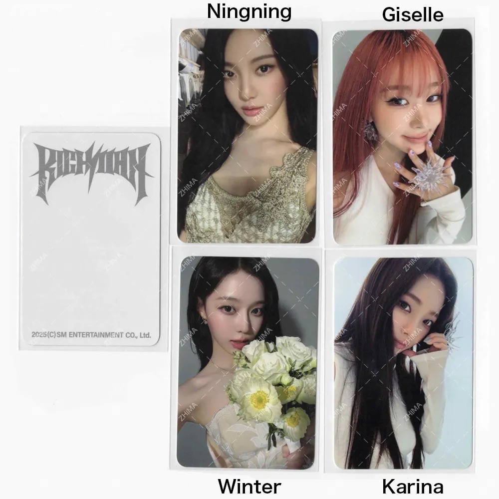 aespa rich man 五萬滿額卡 一套 柚吉冬寧