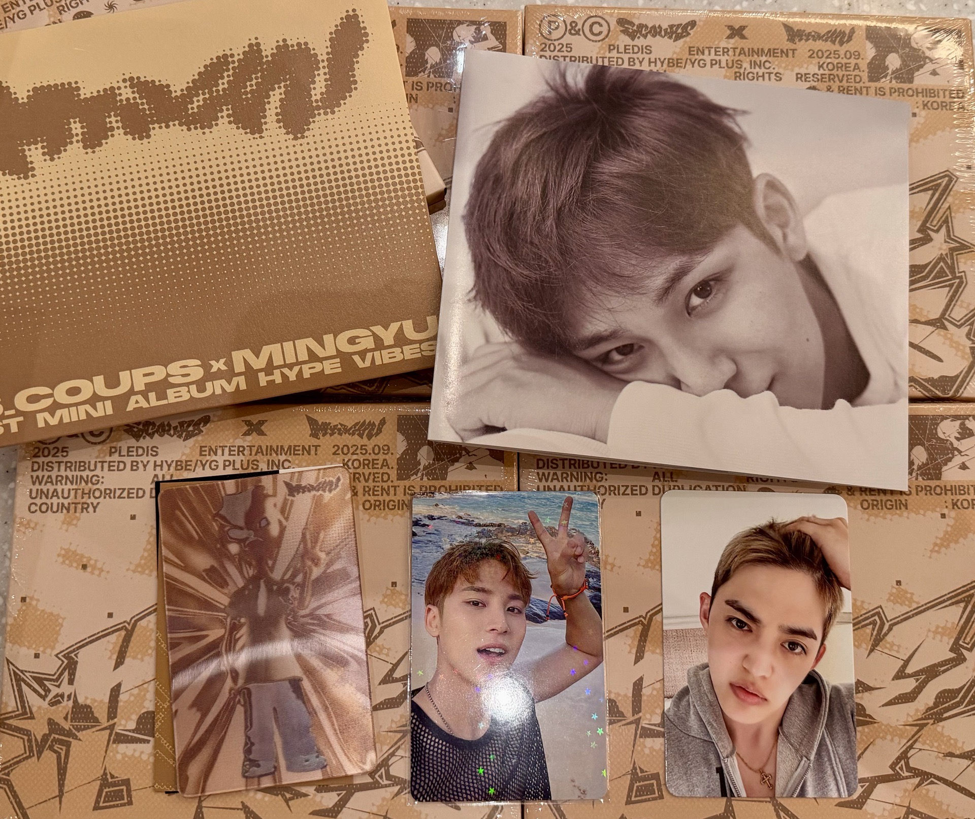 SEVENTEEN CxM Mingyu Compact 全專+特典