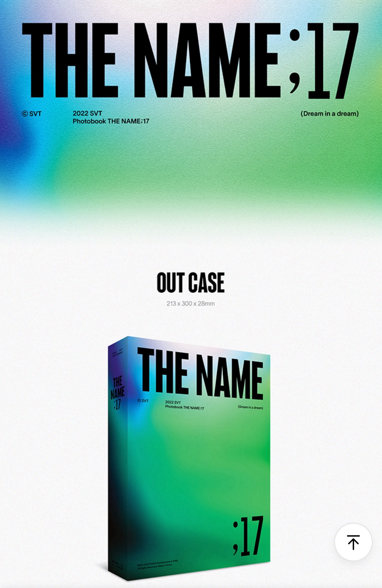 2022 SVT PHOTOBOOK THE NAME;17