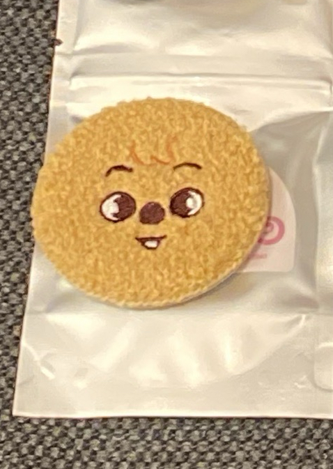 毛絨徽章 城大臉版