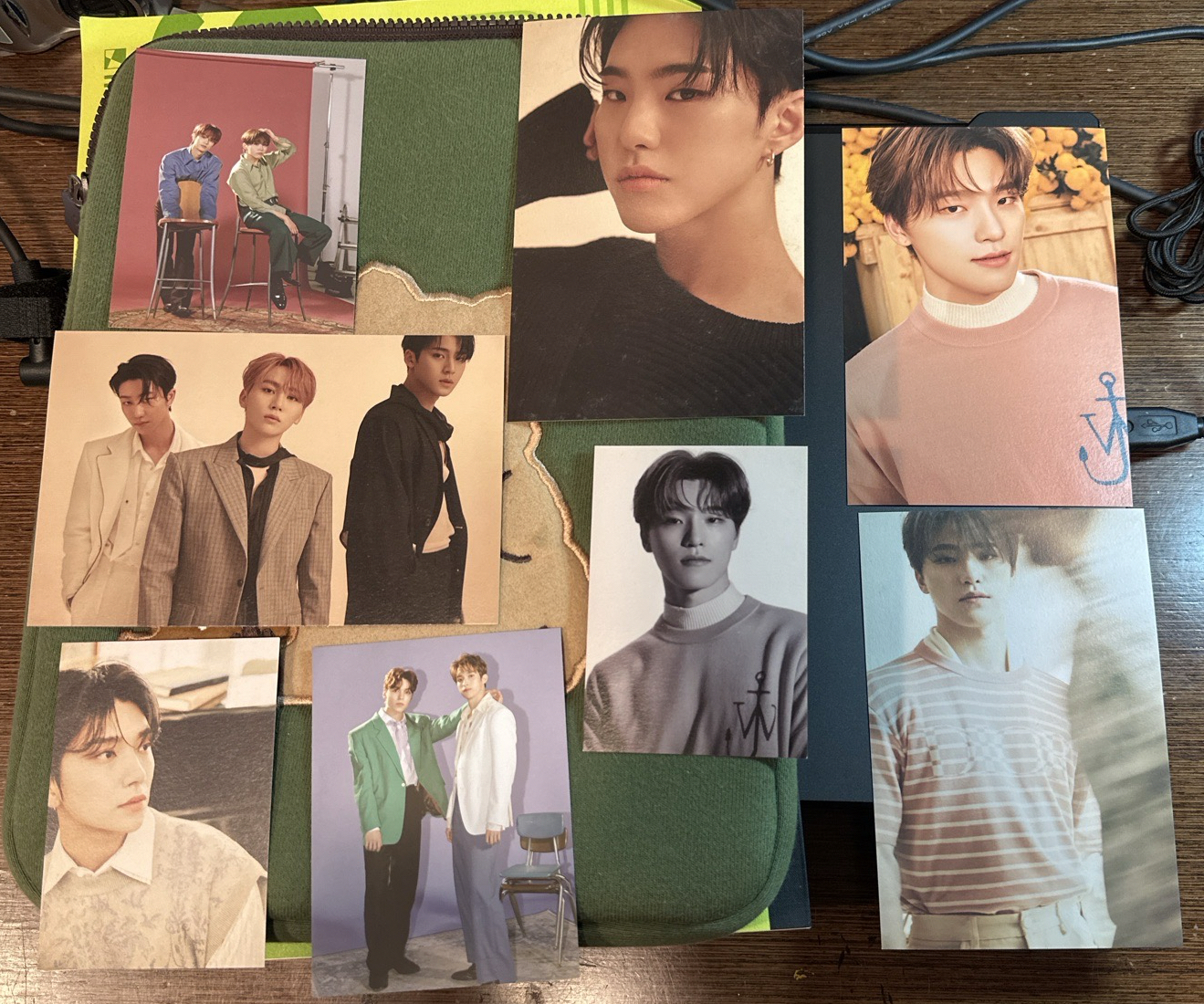 seventeen 大卡 明信片 