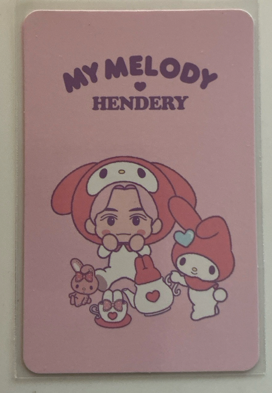 SANRIO X NCT HENDERY MELODY 黃冠亨 美樂蒂 小卡