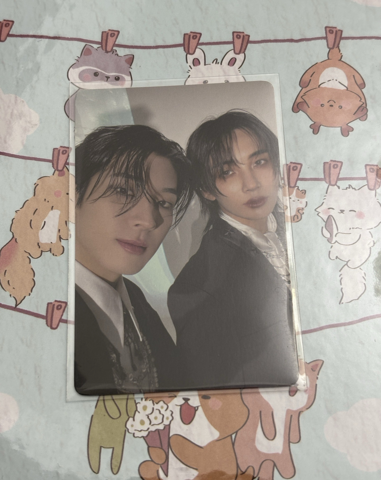 this man 塔店特典 jxw 雙人卡🐰🦊