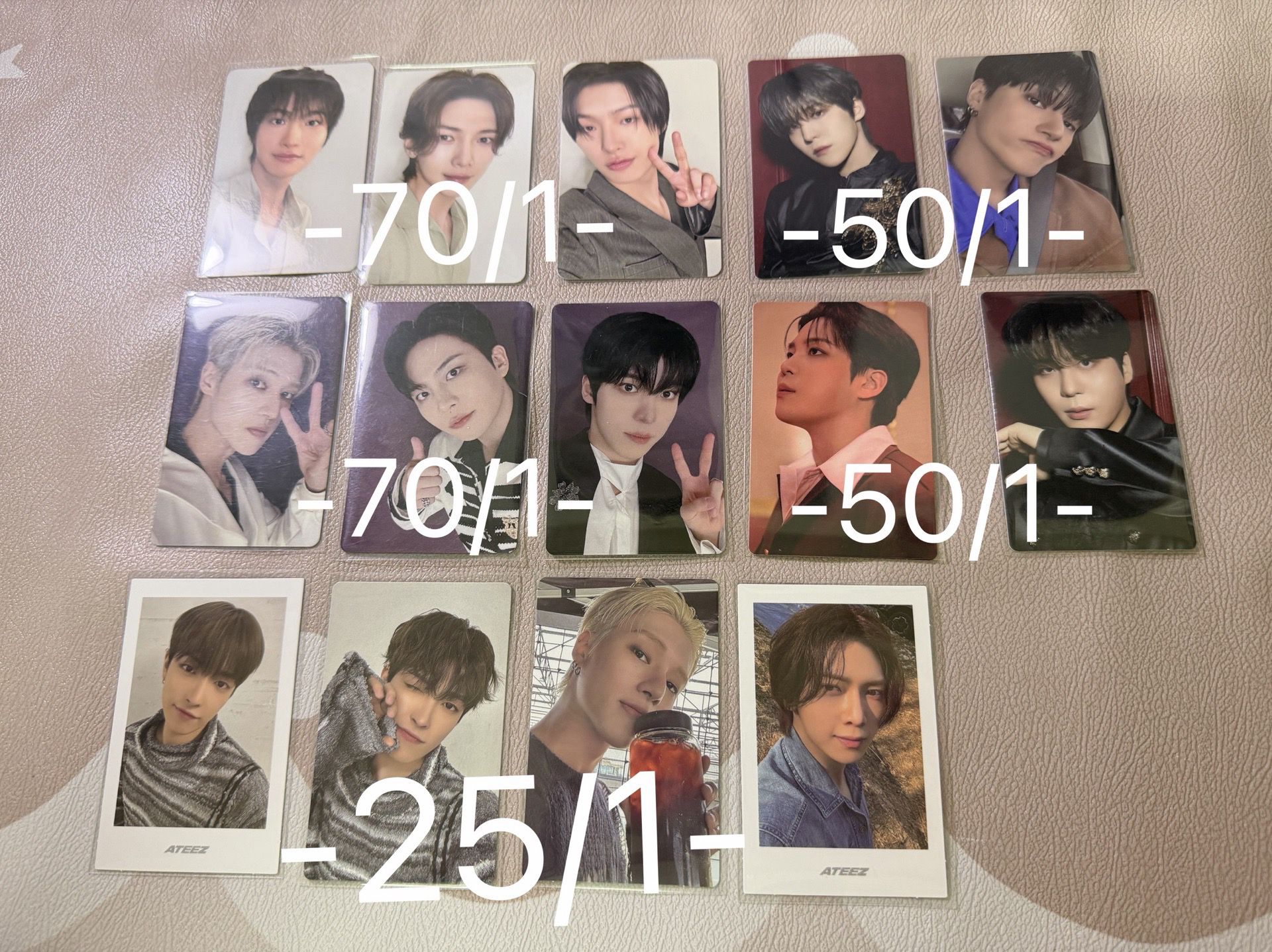 （綁卡區）Ateez 專卡、隨機卡