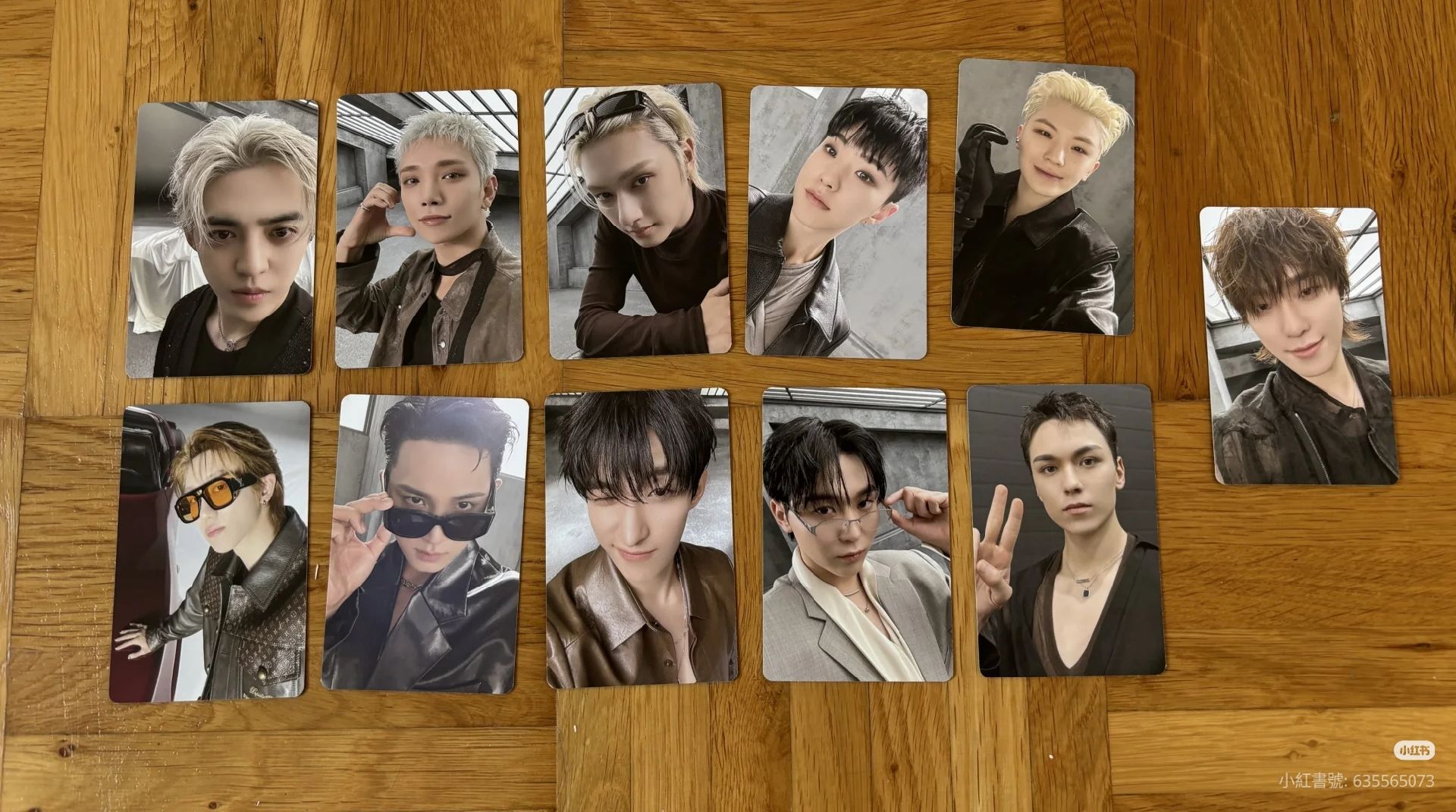 正五黑膠 單小卡+明信片一套