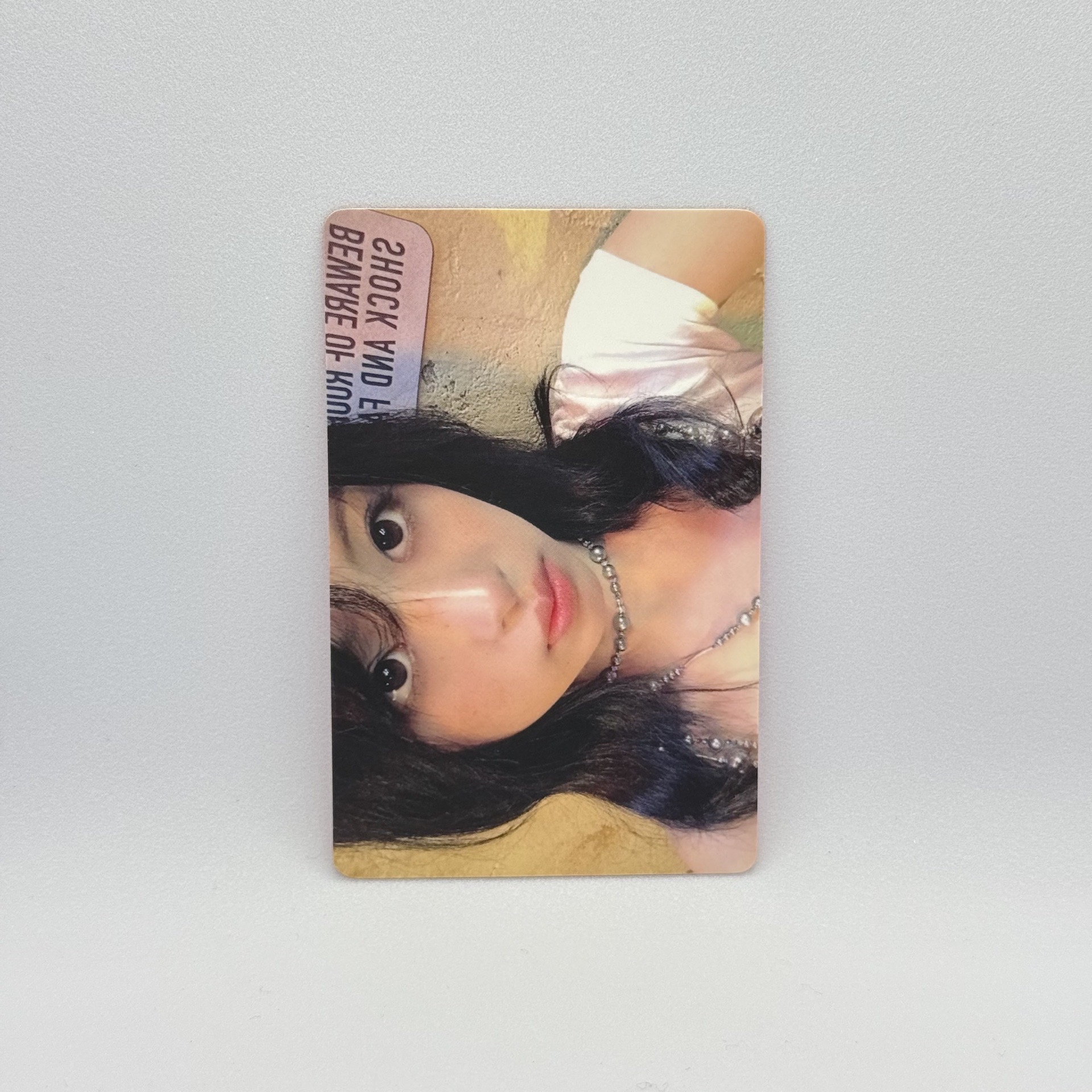 BABYMONSTER｜AHYEON｜WE GO UP 京東2.0特典 （中文卡背）