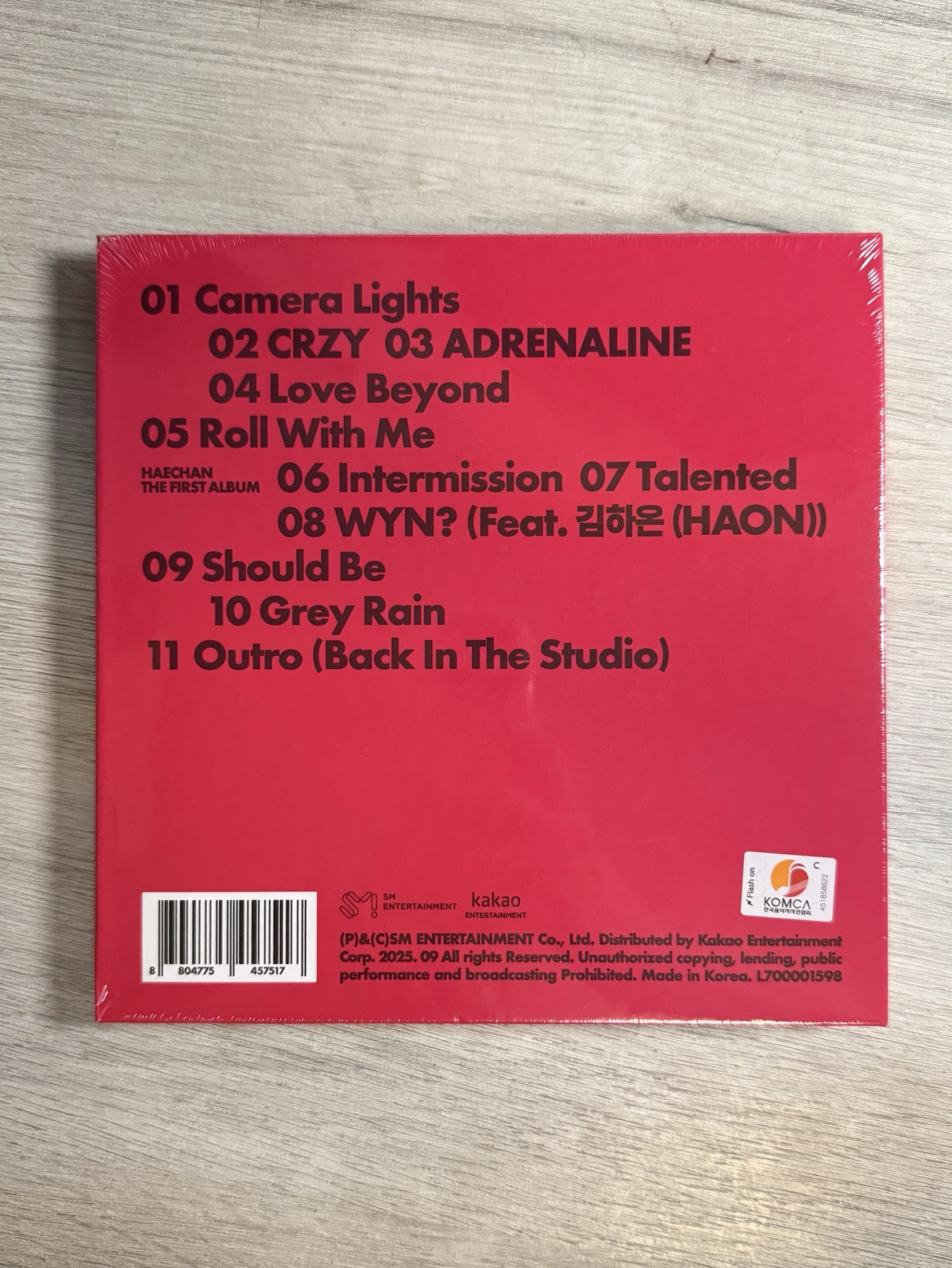 售 楷燦未拆專savory版