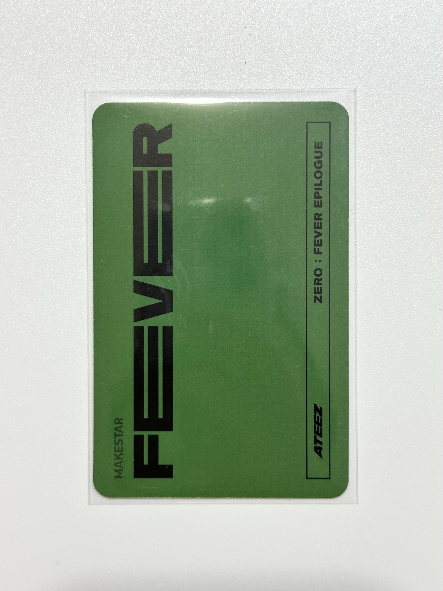 ATEEZ 潤浩 FEVER Epilogue ms 2.0 簽售卡