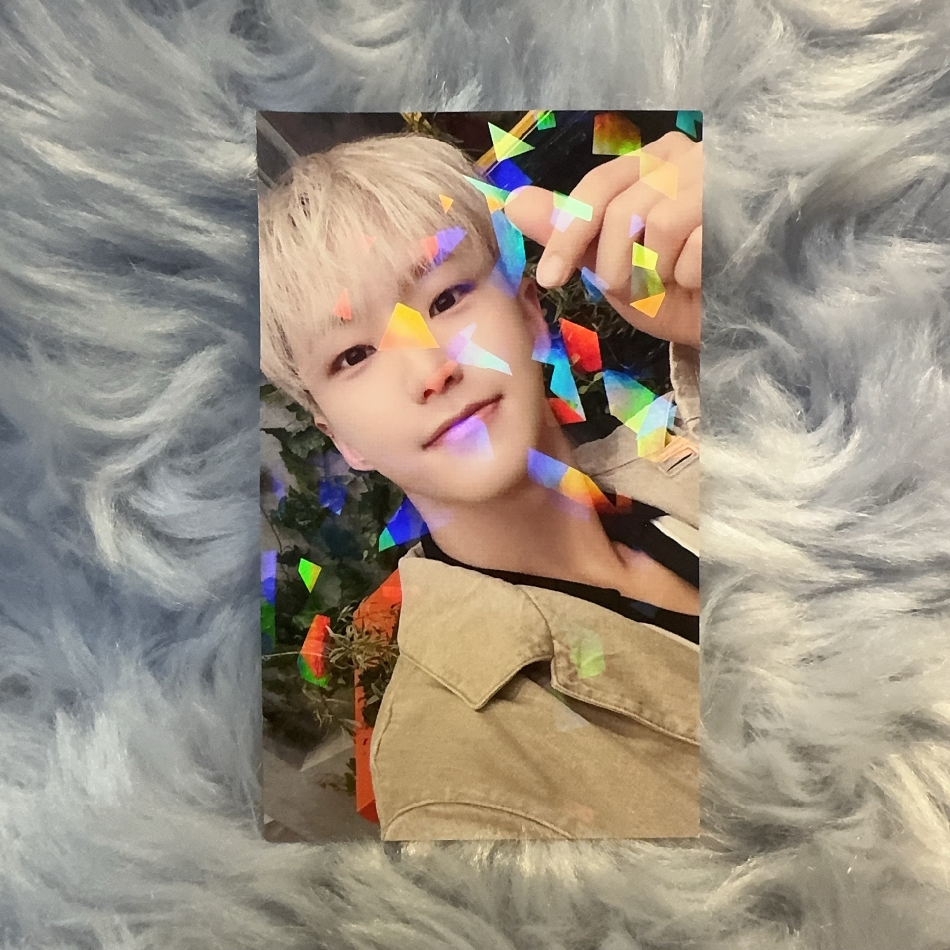 Seventeen 消費期限 環球 特典卡 Hoshi