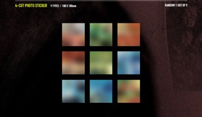 Pre-order 4-cut photo sticker 