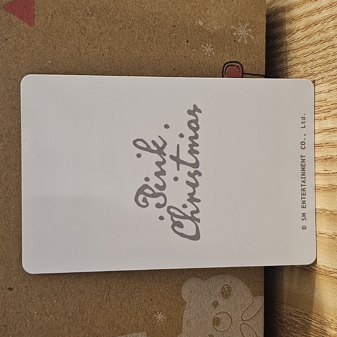 NCT DREAM PINK CHRISTMAS 聖誕隨機卡 Mark