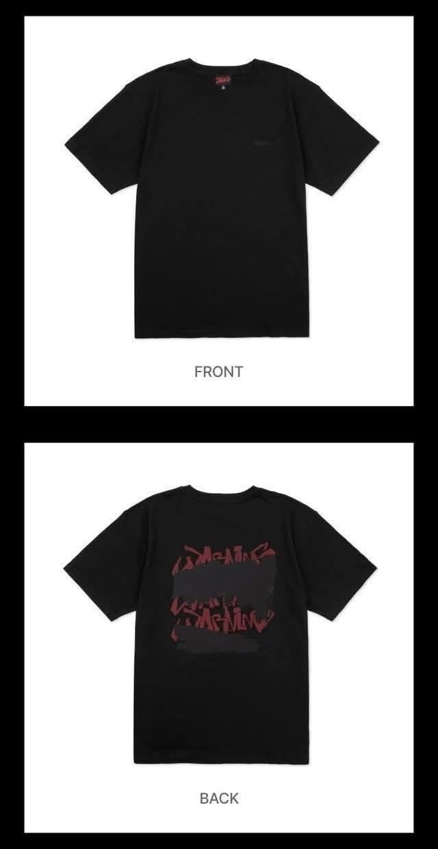 豪雨Warning黑色短T  M號