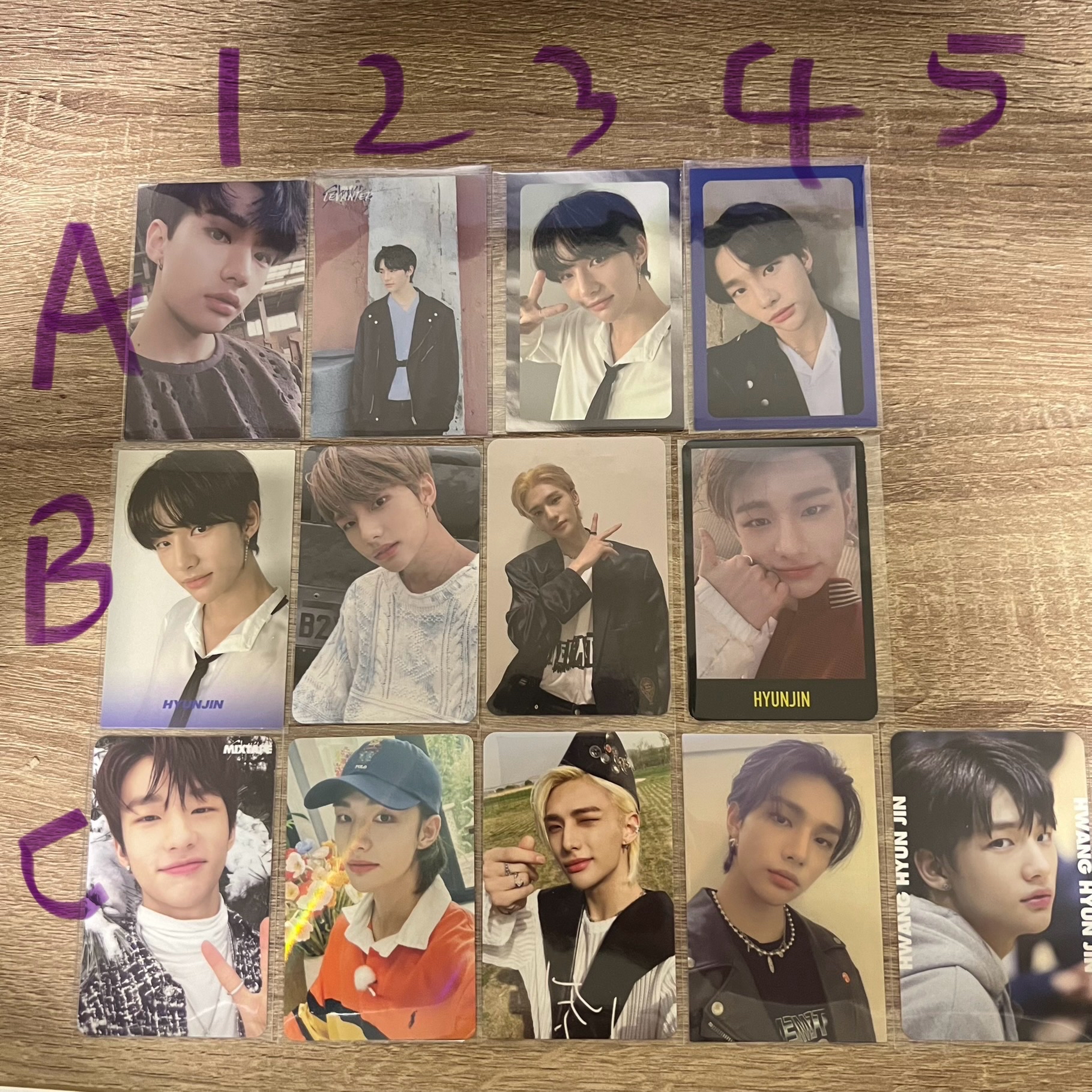 Stray kids 鉉辰 小卡 專卡 特典