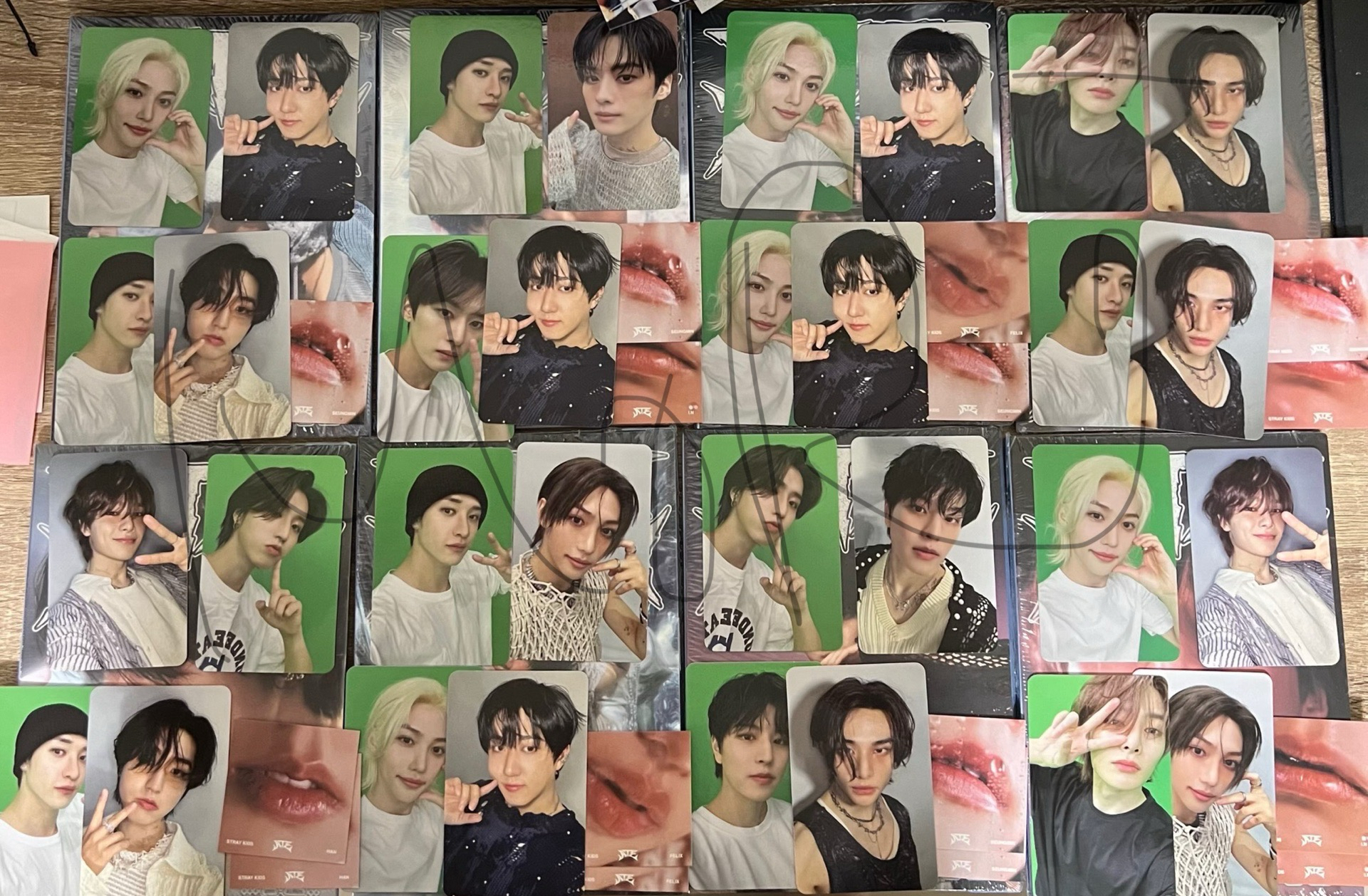 Stray kids ATE 單封 已拆全專 ACCORDION VER 成員封面