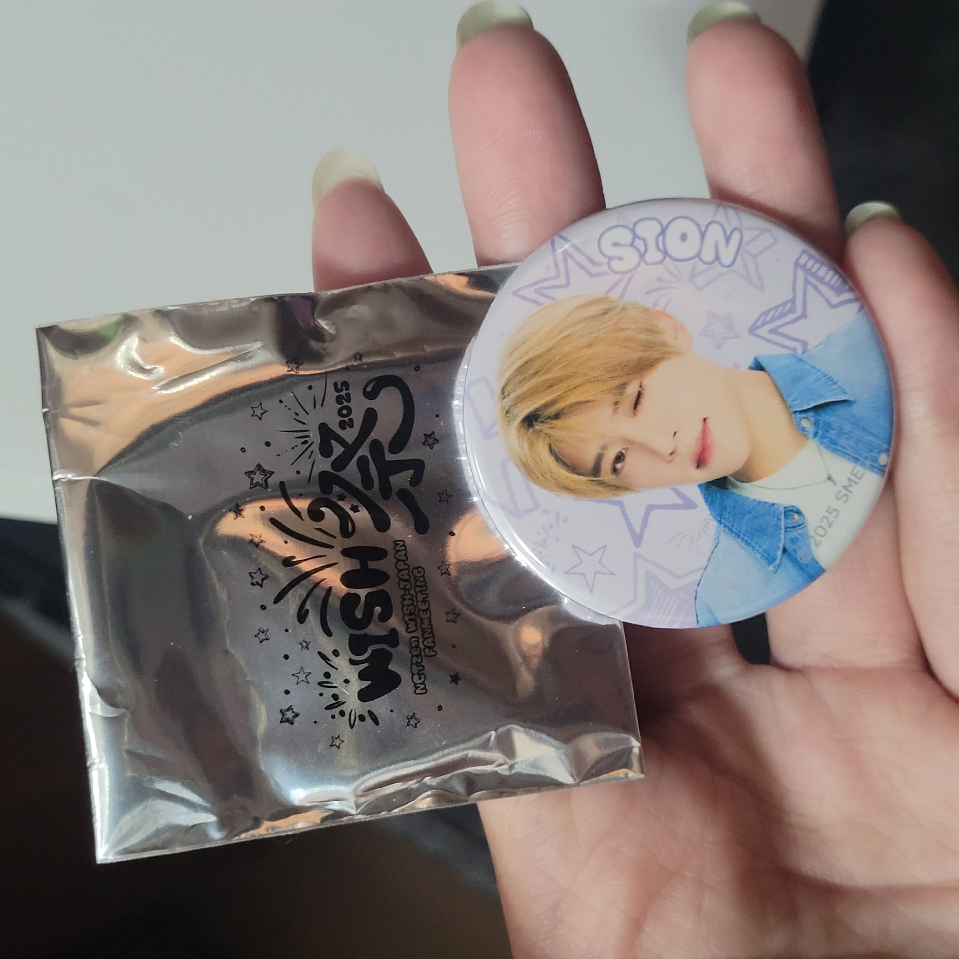 NCT WISH 徽章 翅膀吊飾 鐵盒 鑰匙圈