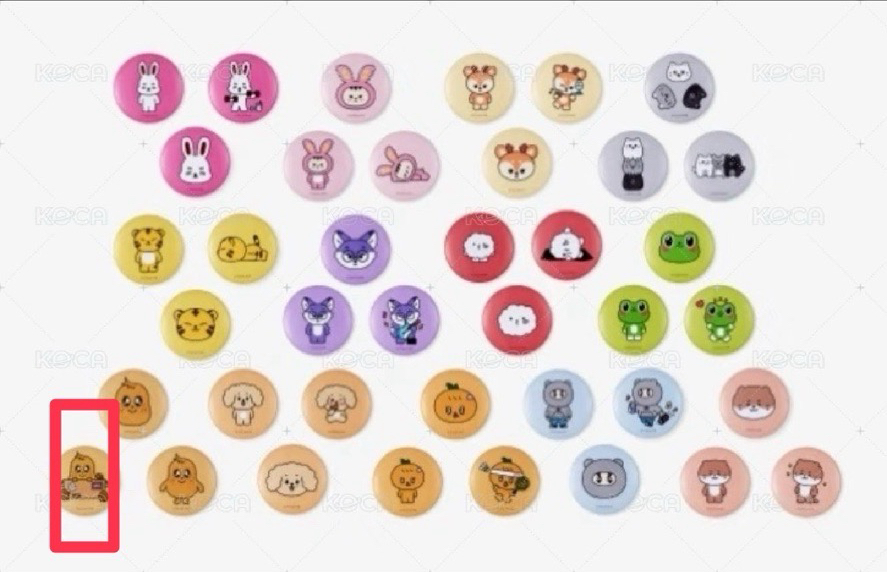 Kimja小徽章（箱子馬鈴薯）