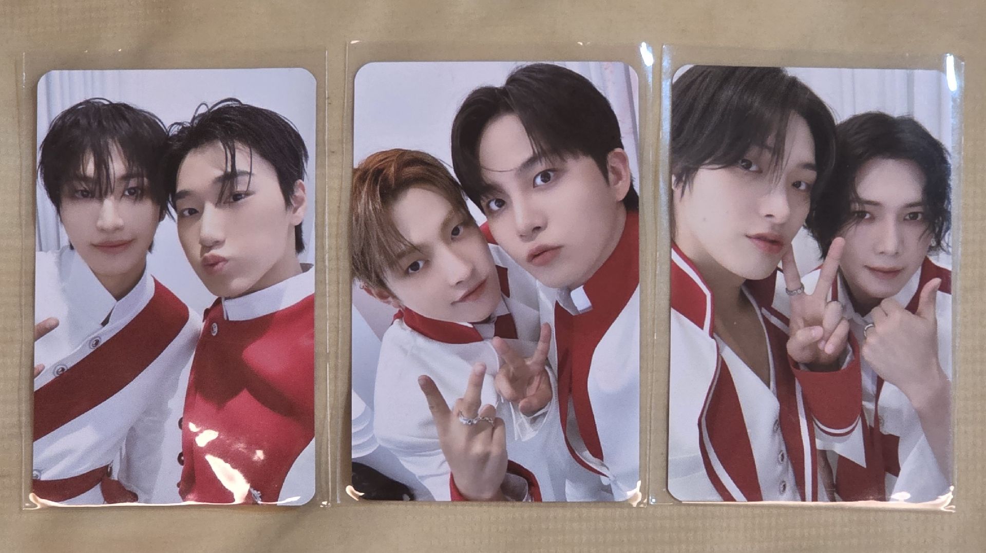 ANITEEZ IN THE CALLING 星傘/中鍾/旼尚 任務卡 三張SET