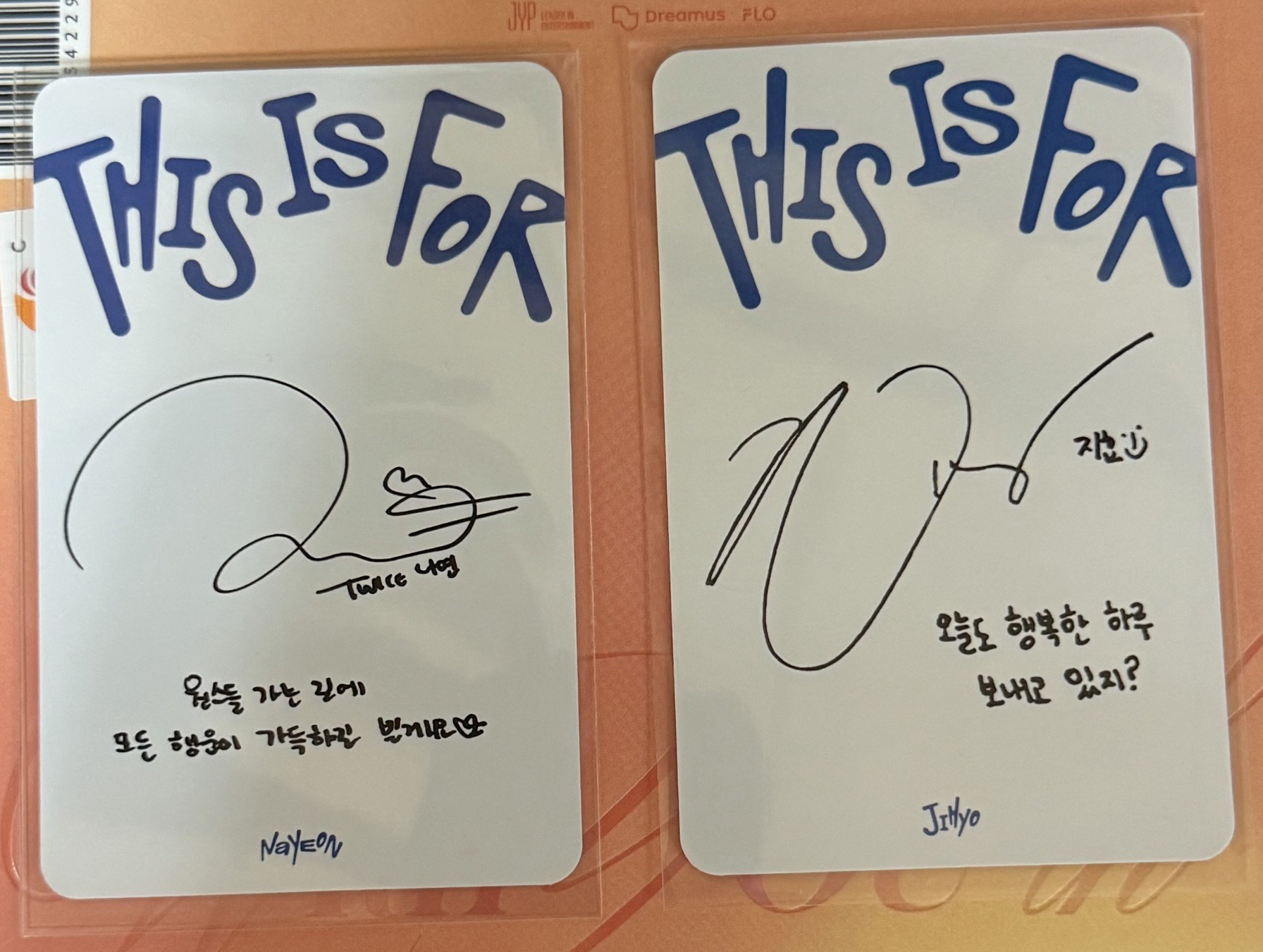 Twice This is for 專輯小卡