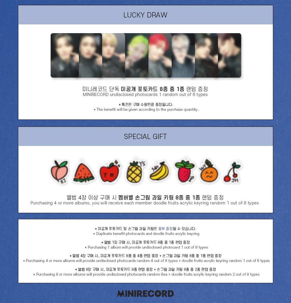 MINIRECORD Lucky Draw 6.0