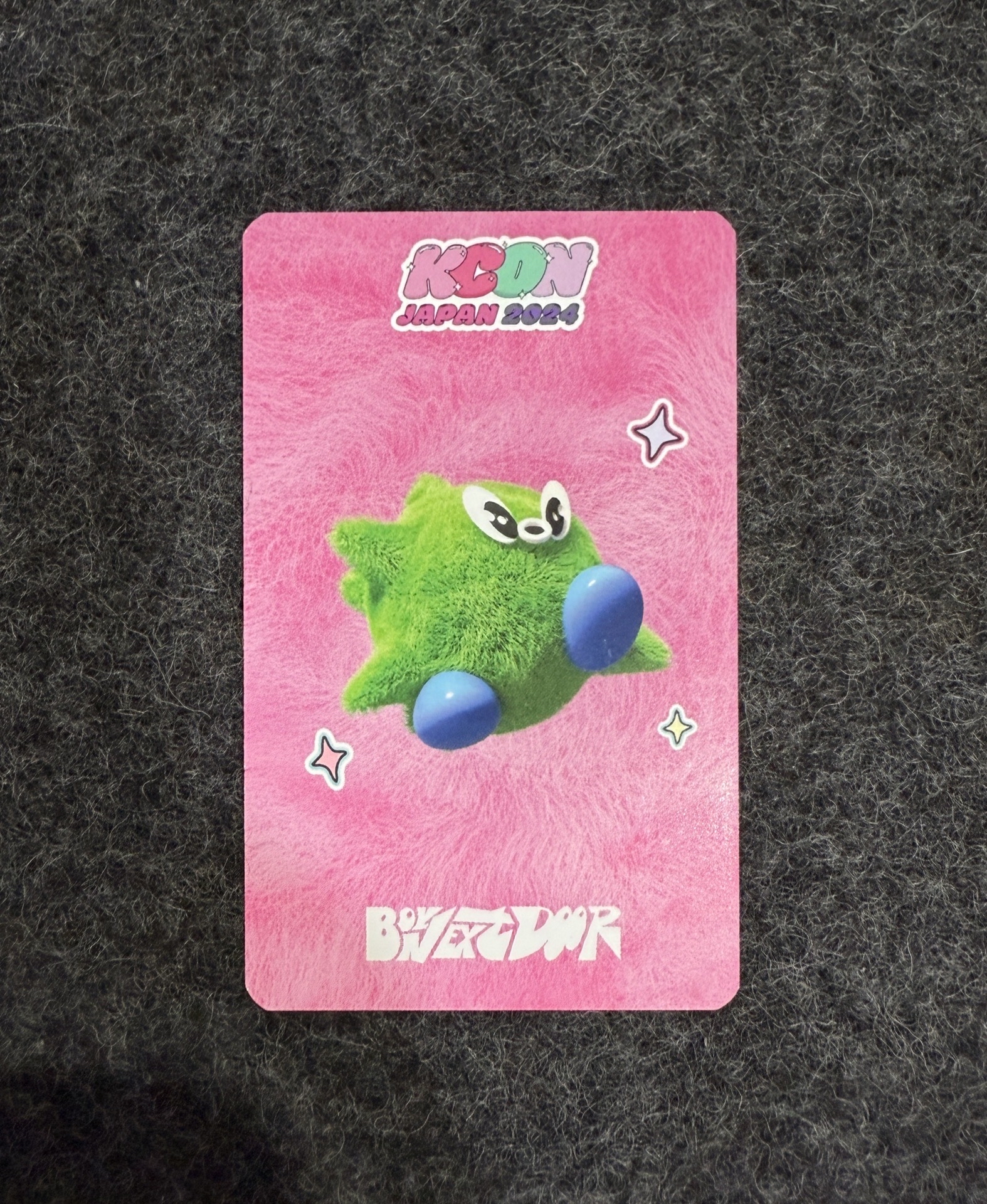 ✴️ Kcon Japan Cafe 滿額卡 挑染漢東旼